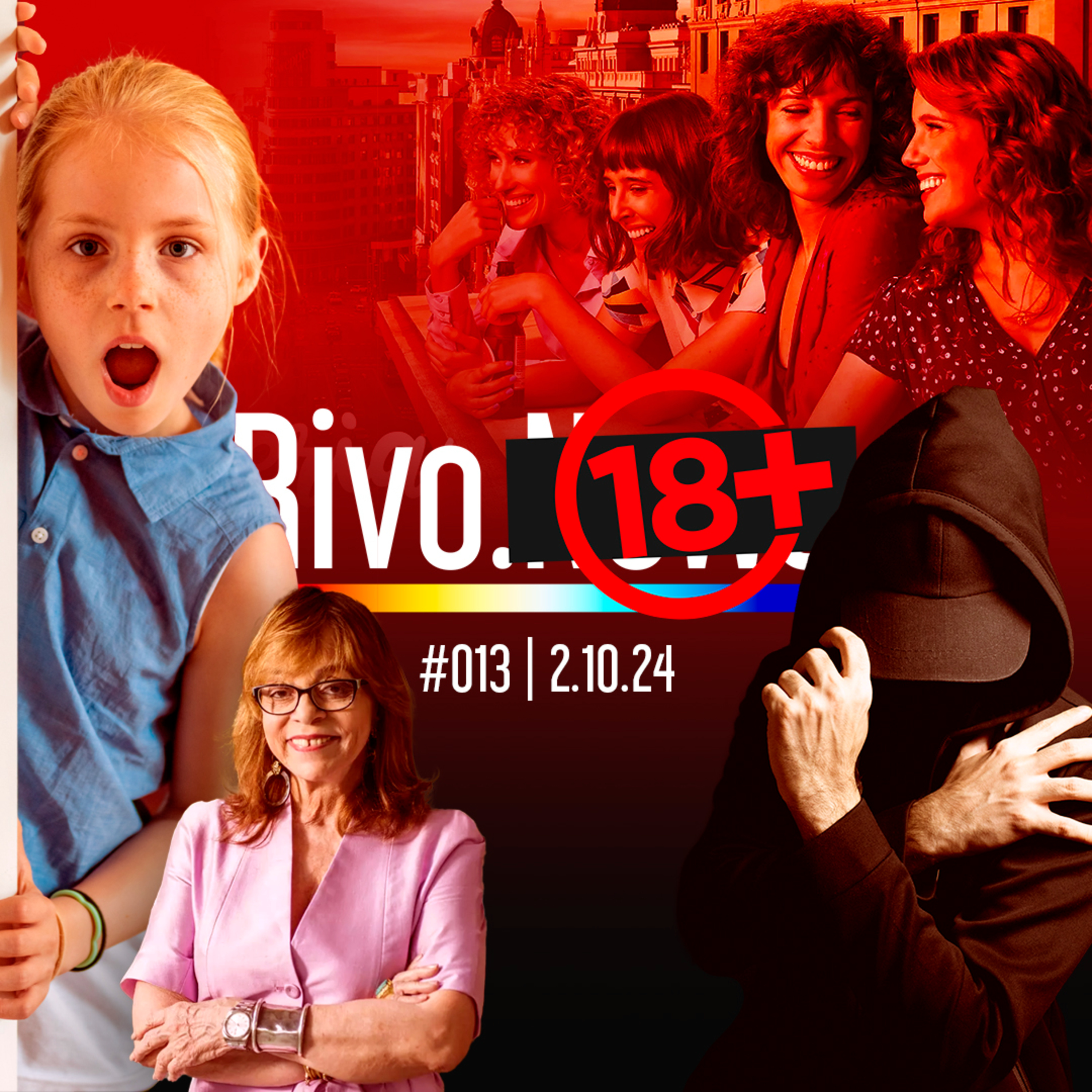 HETEROFLEXIBILIDADE, JOGO PERIGOSO, FLAGRA RUIM E SEX AND THE CITY ESPANHOL | Rivo18+ #013 - 02/10 episode artwork