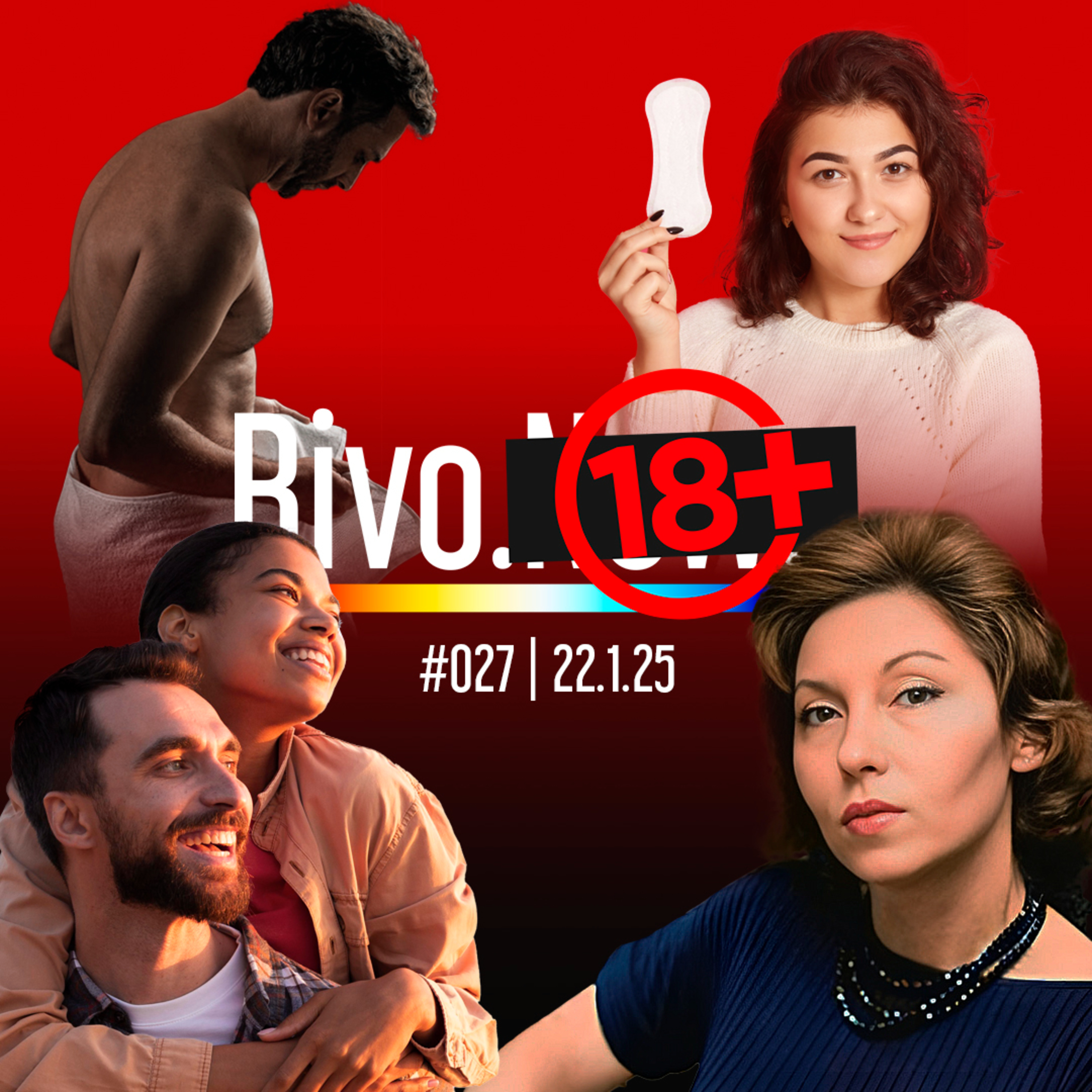 TAMANHO PP, RELACIONAMENTOS ESTÁVEIS, SUSPENSE NO MOTEL E CLARICE LISPECTOR | Rivo18+ #027 - 22/01 episode artwork