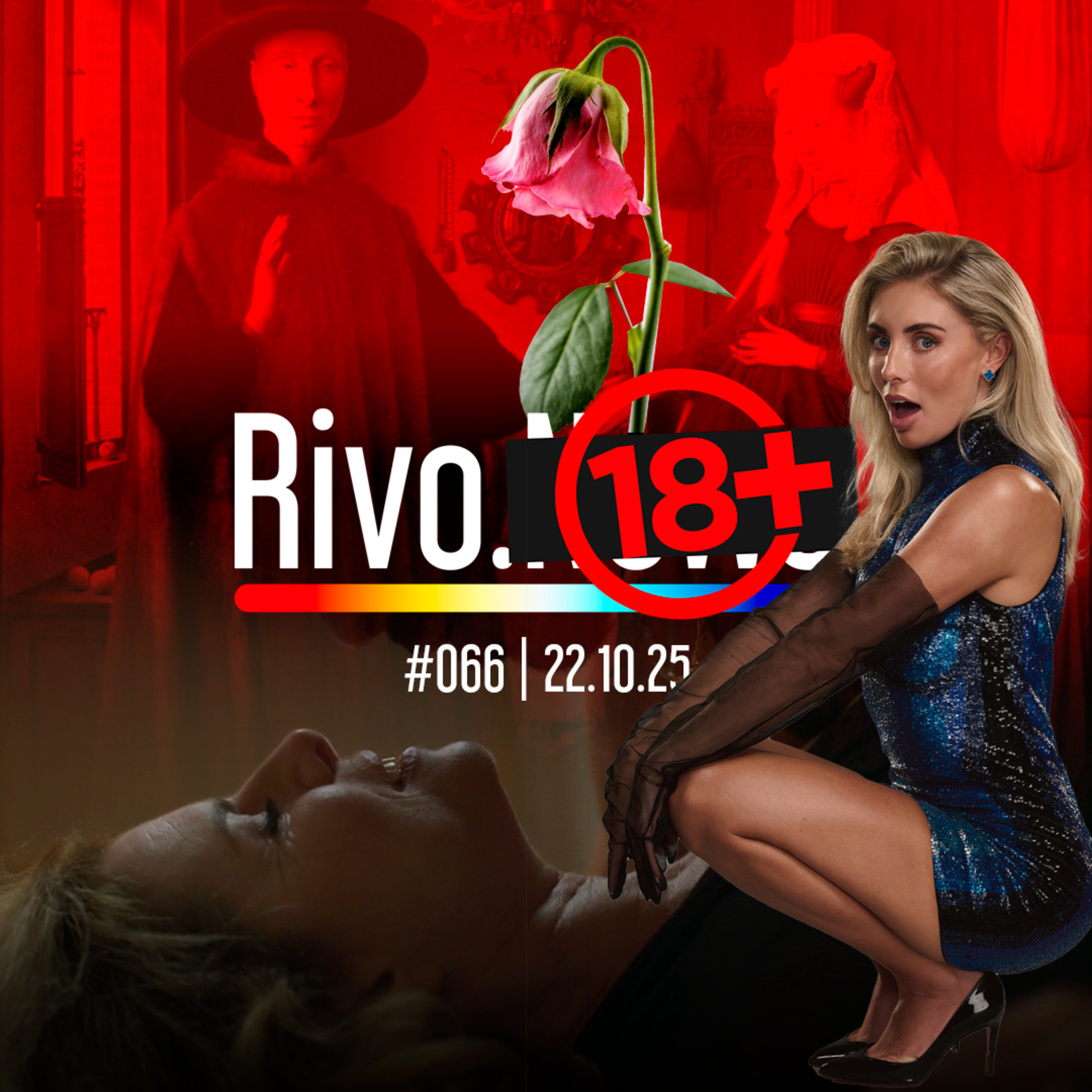 EXPULSA DO ONLYFANS, TRANSAS DE ODETE ROITMAN, ORGASMO MEDIEVAL E BROXADA COM FEIO | Rivo18+ #066 - 22/10 episode artwork