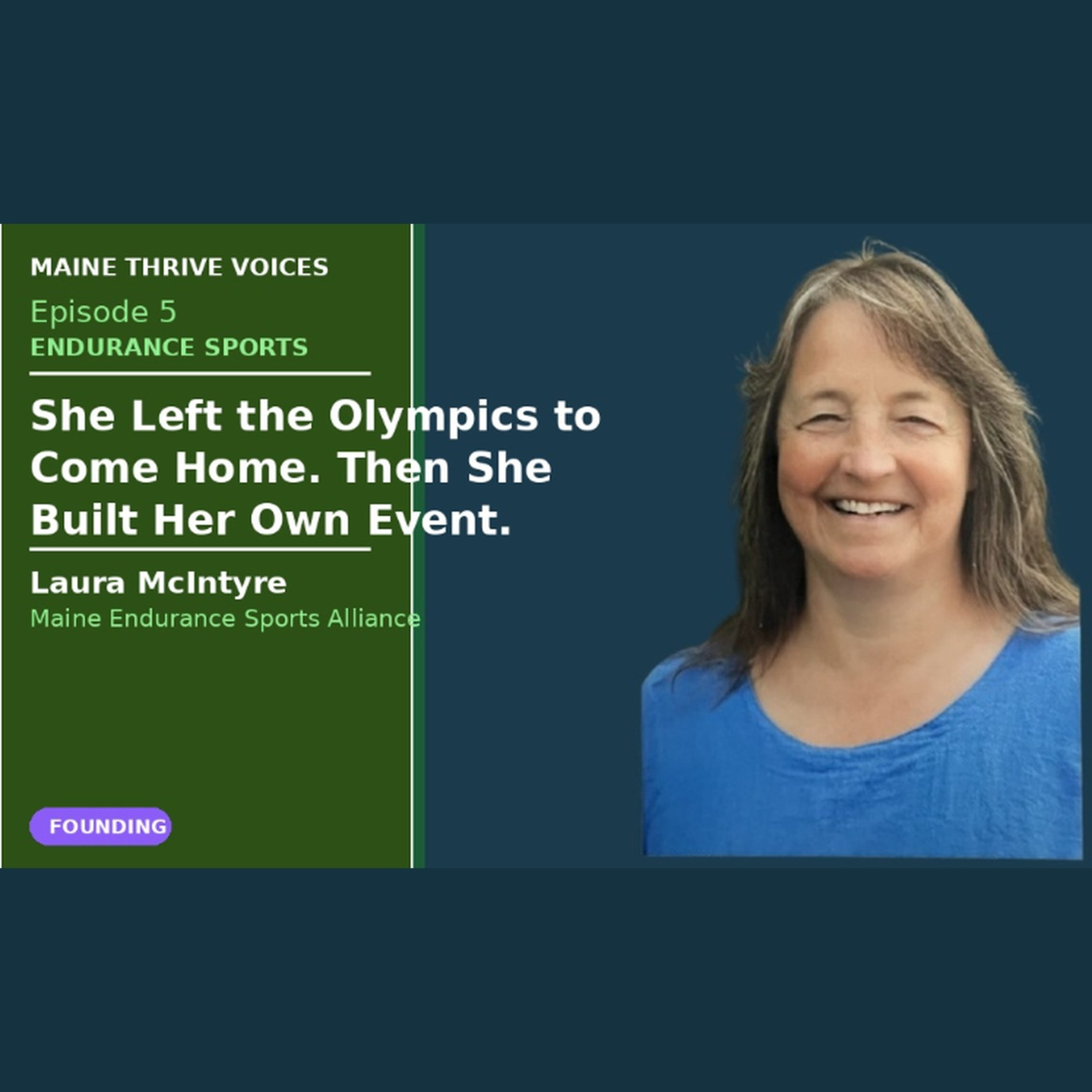 She left the Olympics to come home, then she built her own event episode artwork