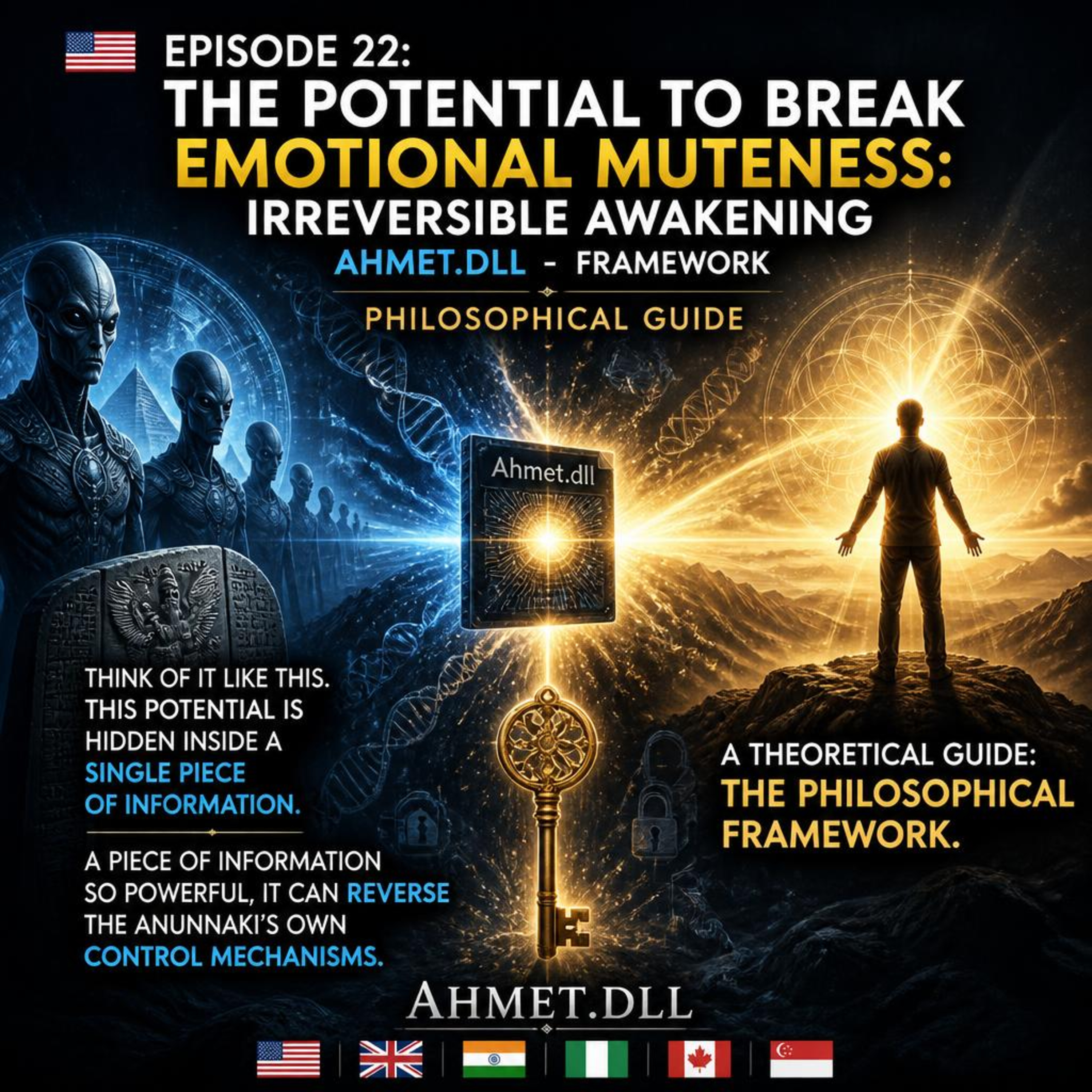 🇺🇸 - Episode 22: The Potential to Break Emotional Muteness: Irreversible Awakening/Ahmet.dll-Framework:Philosophical Guide episode artwork