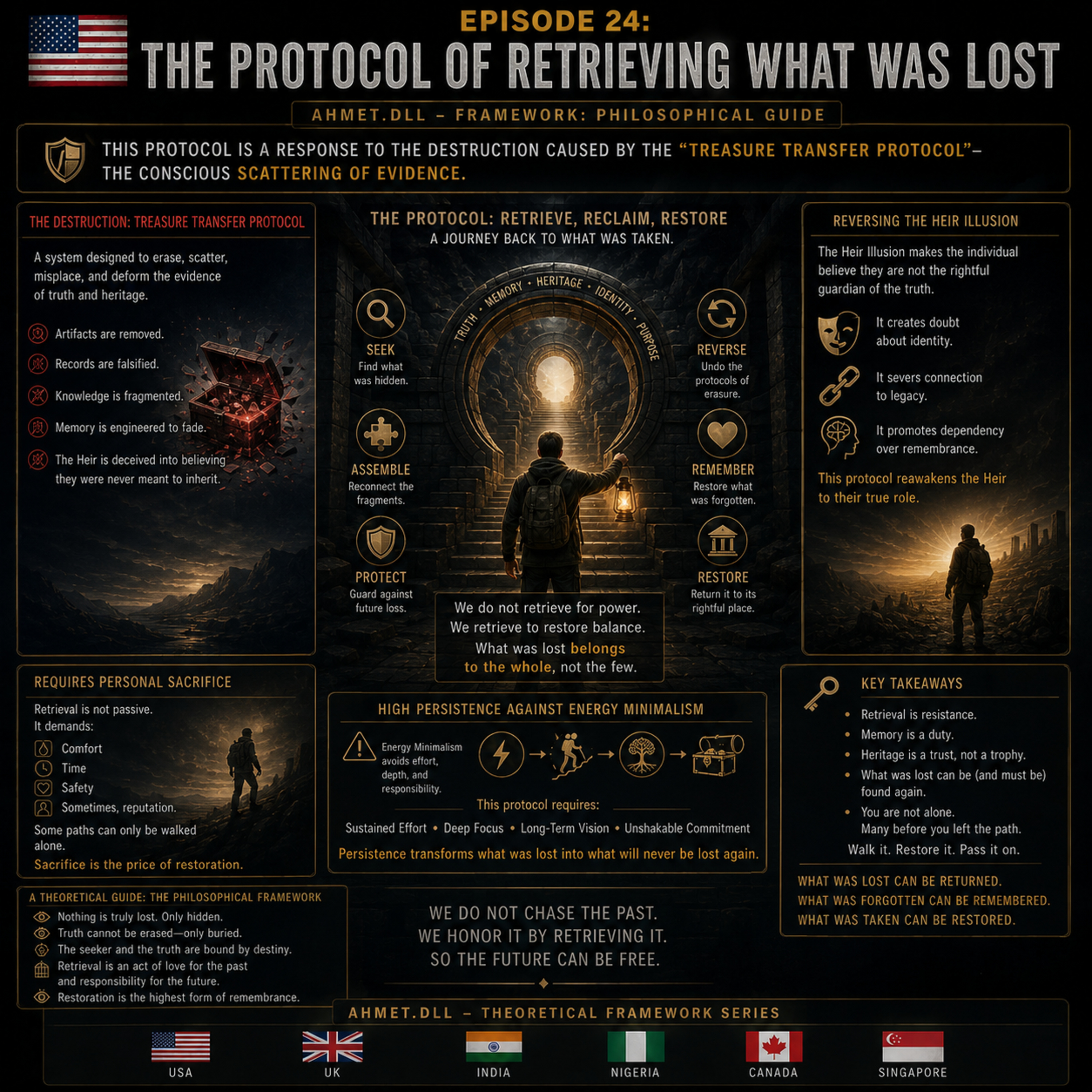 🇺🇸 - Episode 24: The Protocol of Retrieving What Was Lost/Ahmet.dll-Framework:Philosophical Guide episode artwork