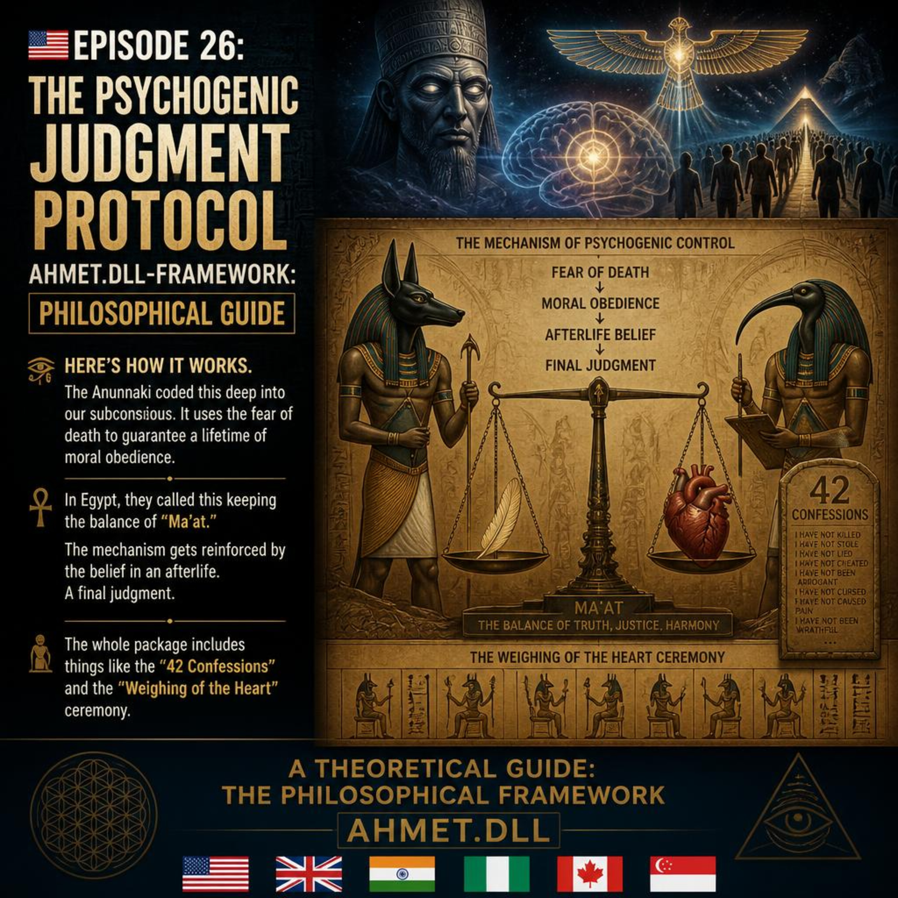 🇺🇸 - Episode 26: The Psychogenic Judgment Protocol/Ahmet.dll-Framework:Philosophical Guide episode artwork