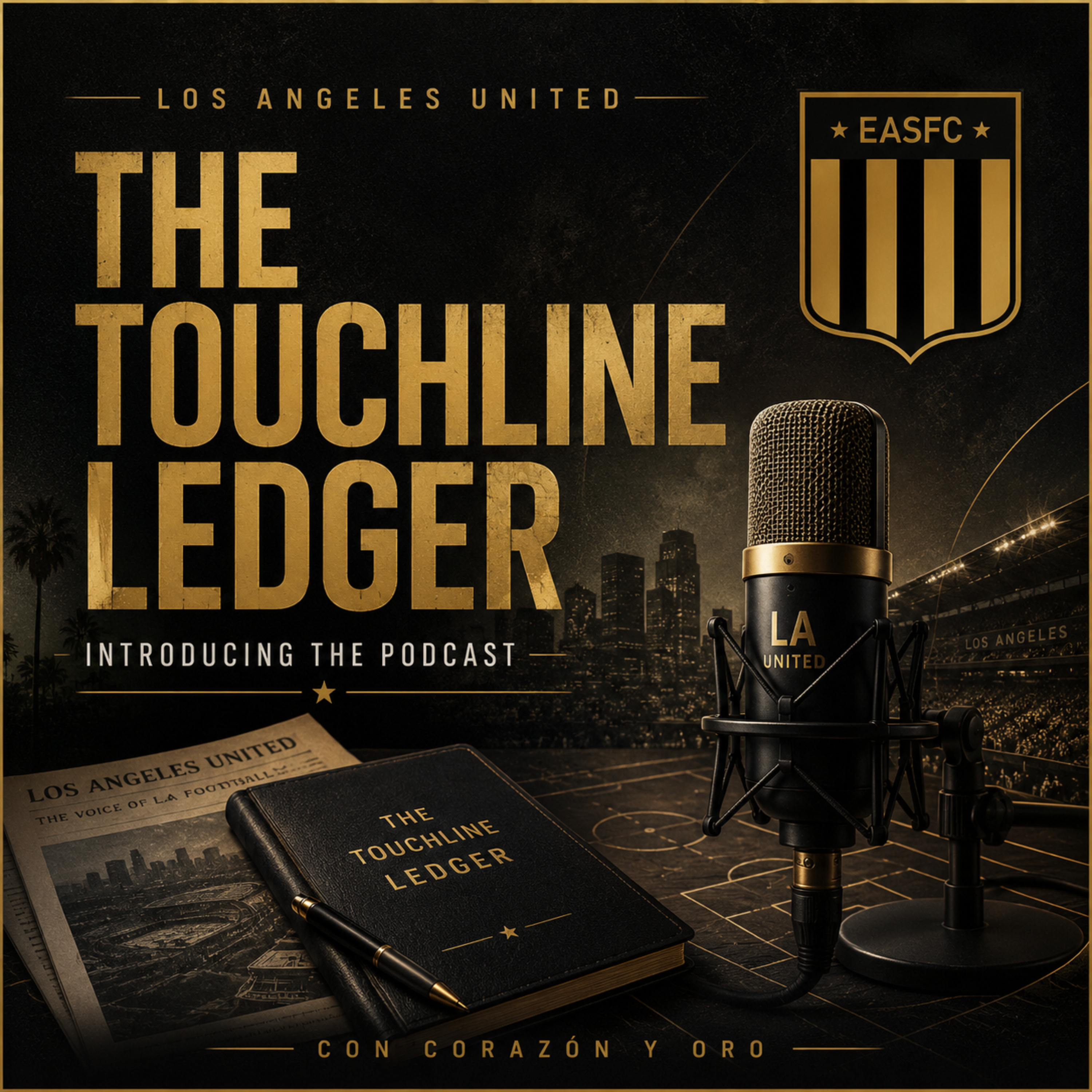 1. Introducing The Touchline Ledger - Home of All Things Los Angeles United episode artwork