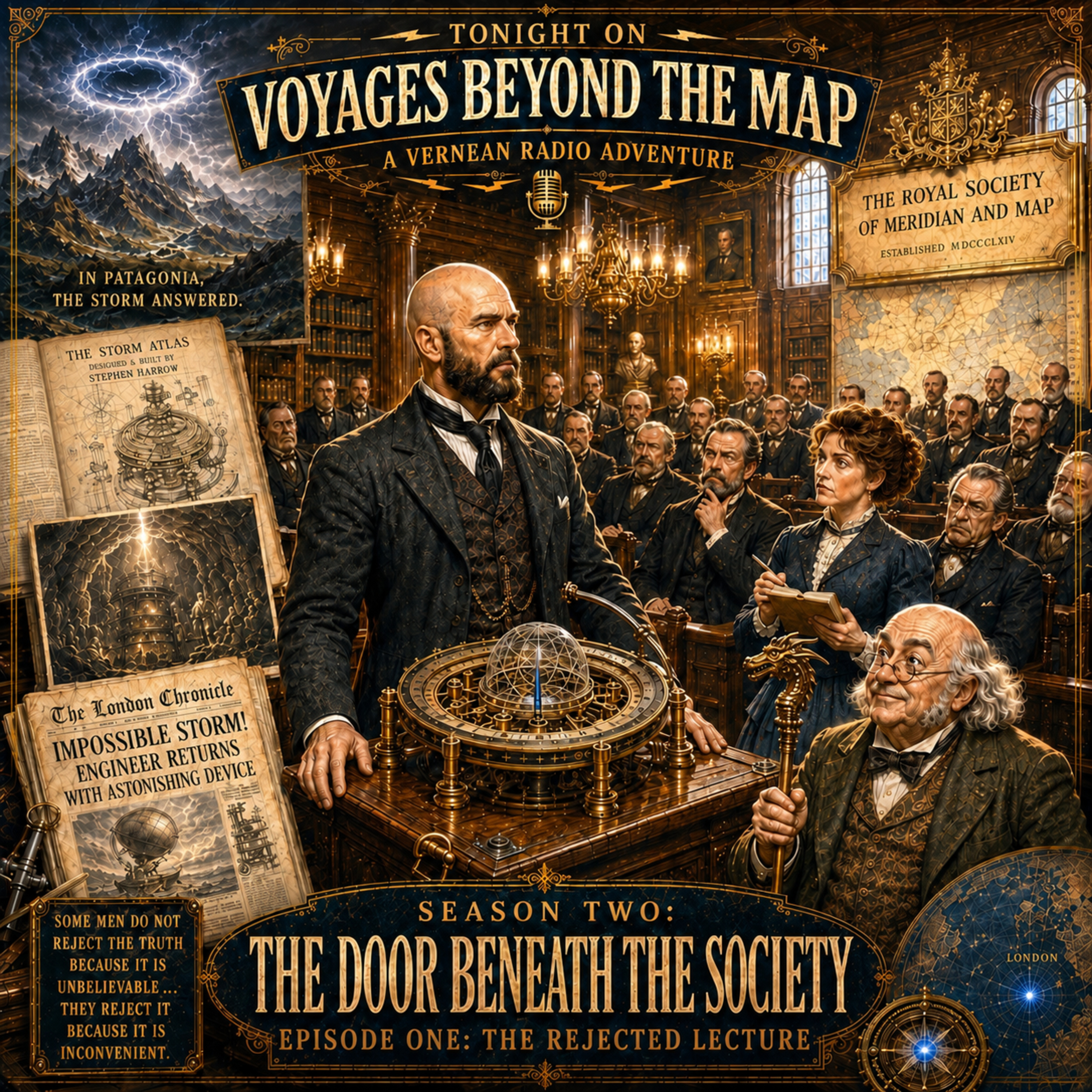 The Door Beneath the Society, Episode One: The Rejected Lecture episode artwork