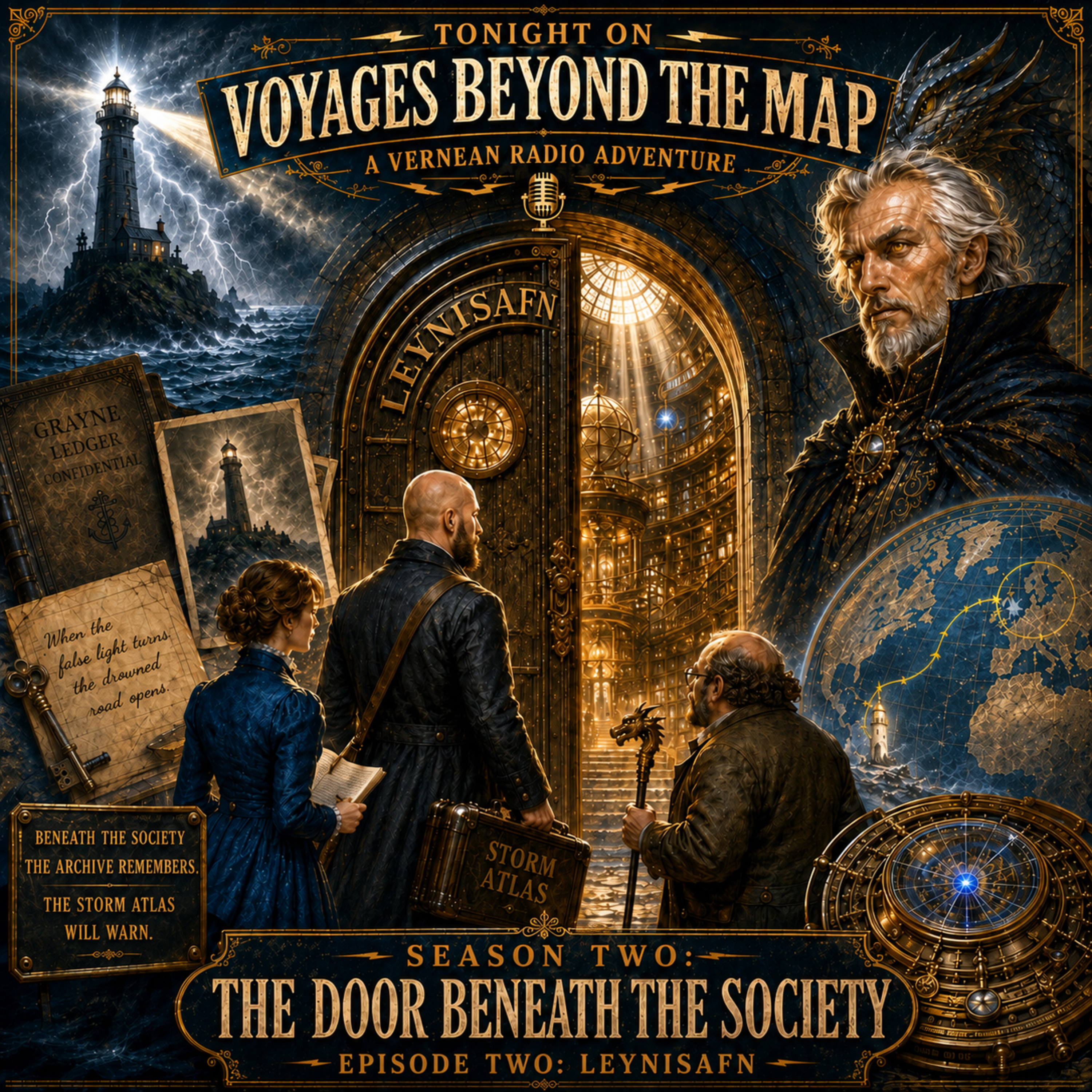 The Door Beneath the Society, Episode Two: Leynisafn episode artwork