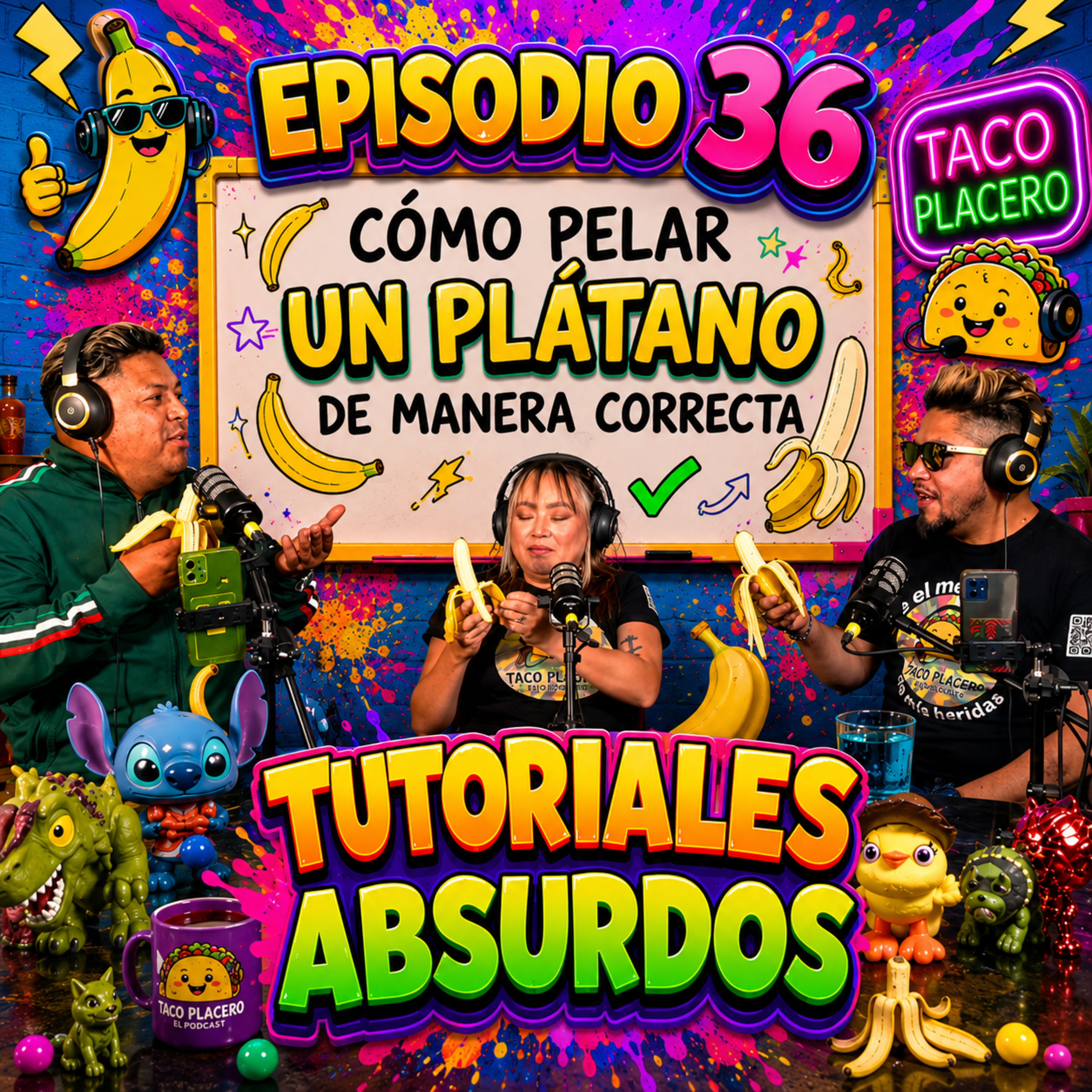 EPISODIO 36: "TUTORIALES ABSURDOS" episode artwork