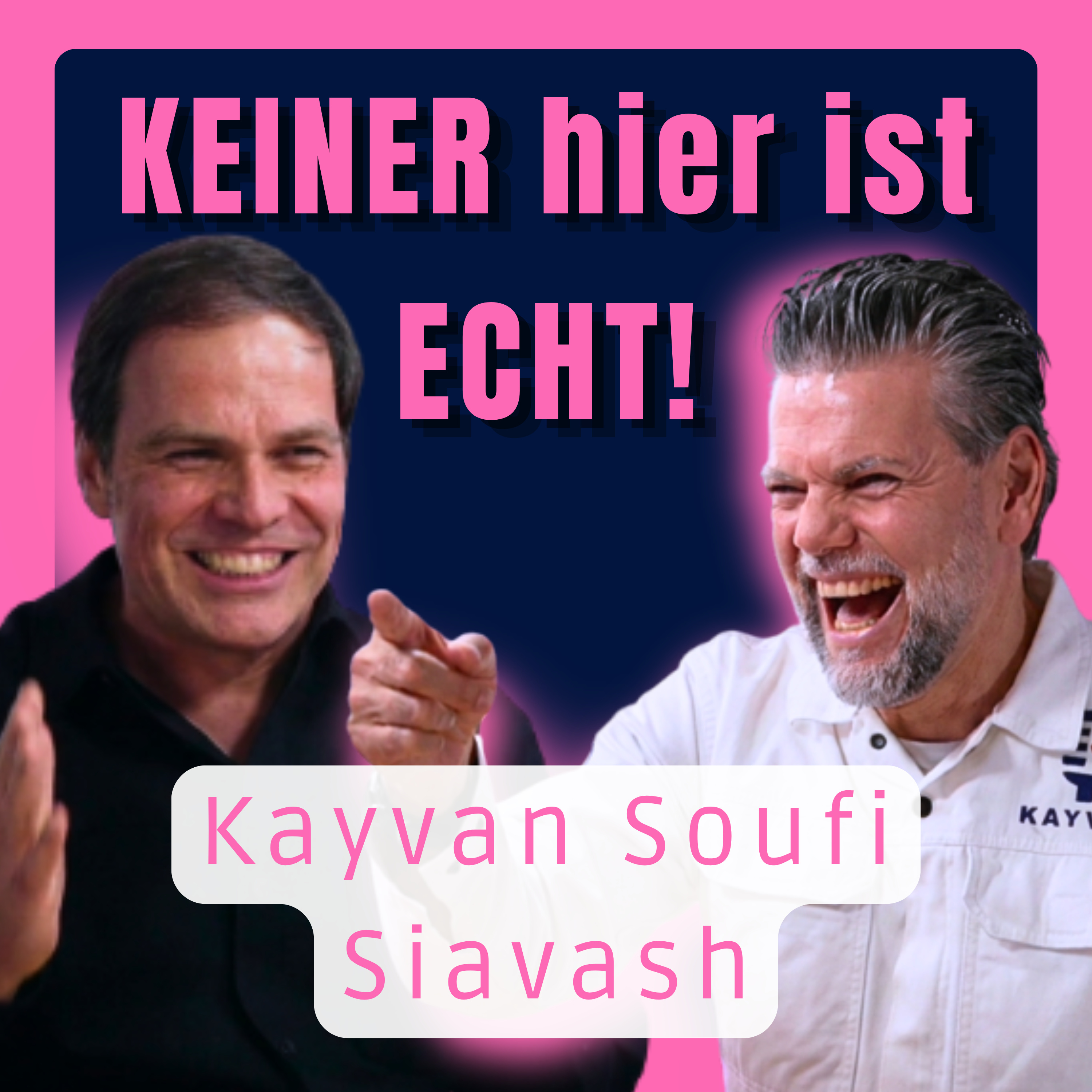 "KEINER hier ist ECHT" - Kayvan & Jens im REAL Talk über das Affentheater unserer aktuellen Zeit. episode artwork