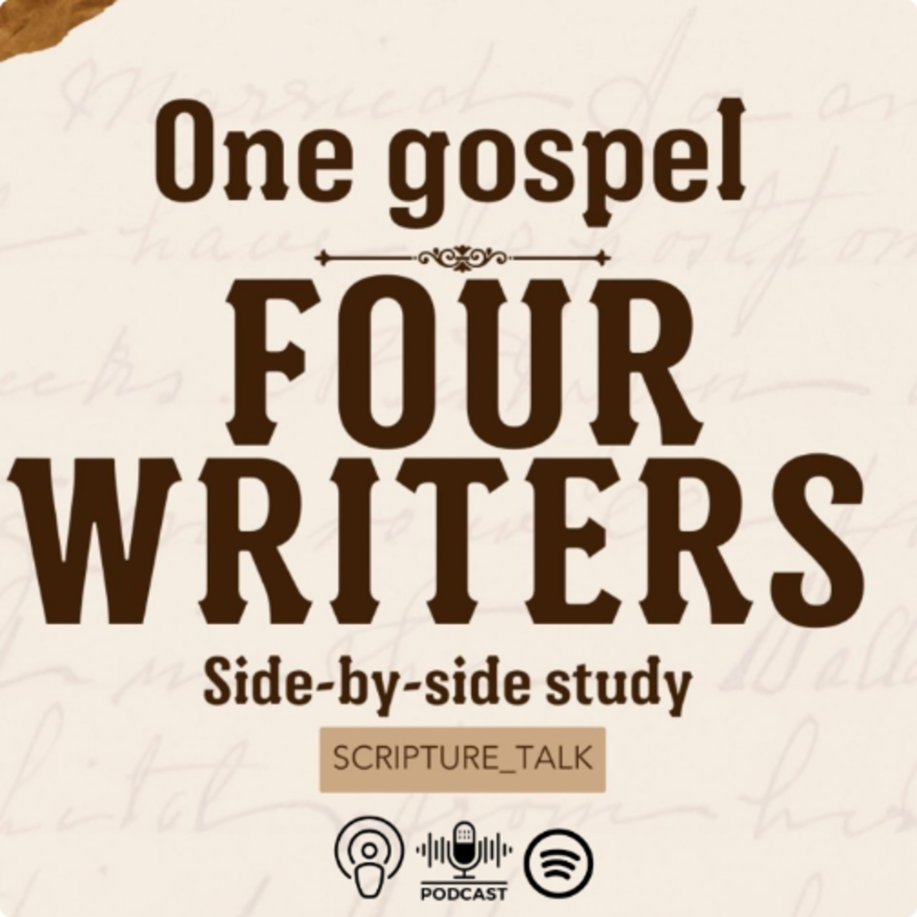 Lessons on Jesus. A side by side exploration of the Gospels. episode artwork