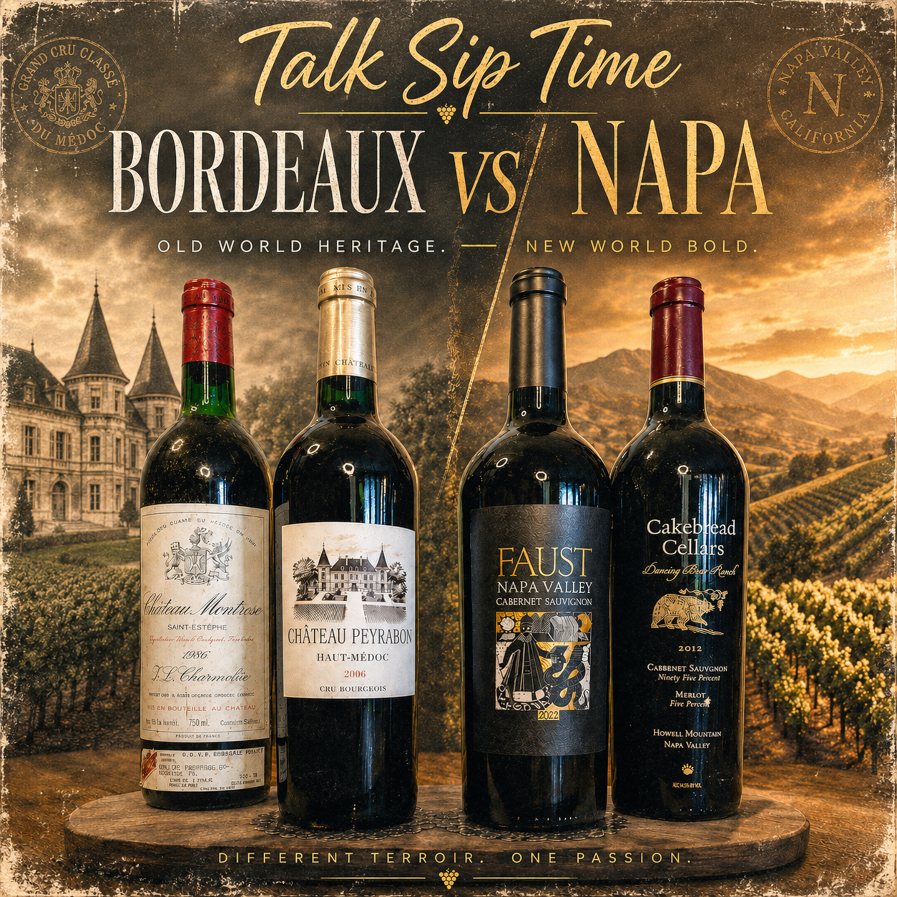 Napa vs. Bordeaux: Power, Place, and Perspective episode artwork