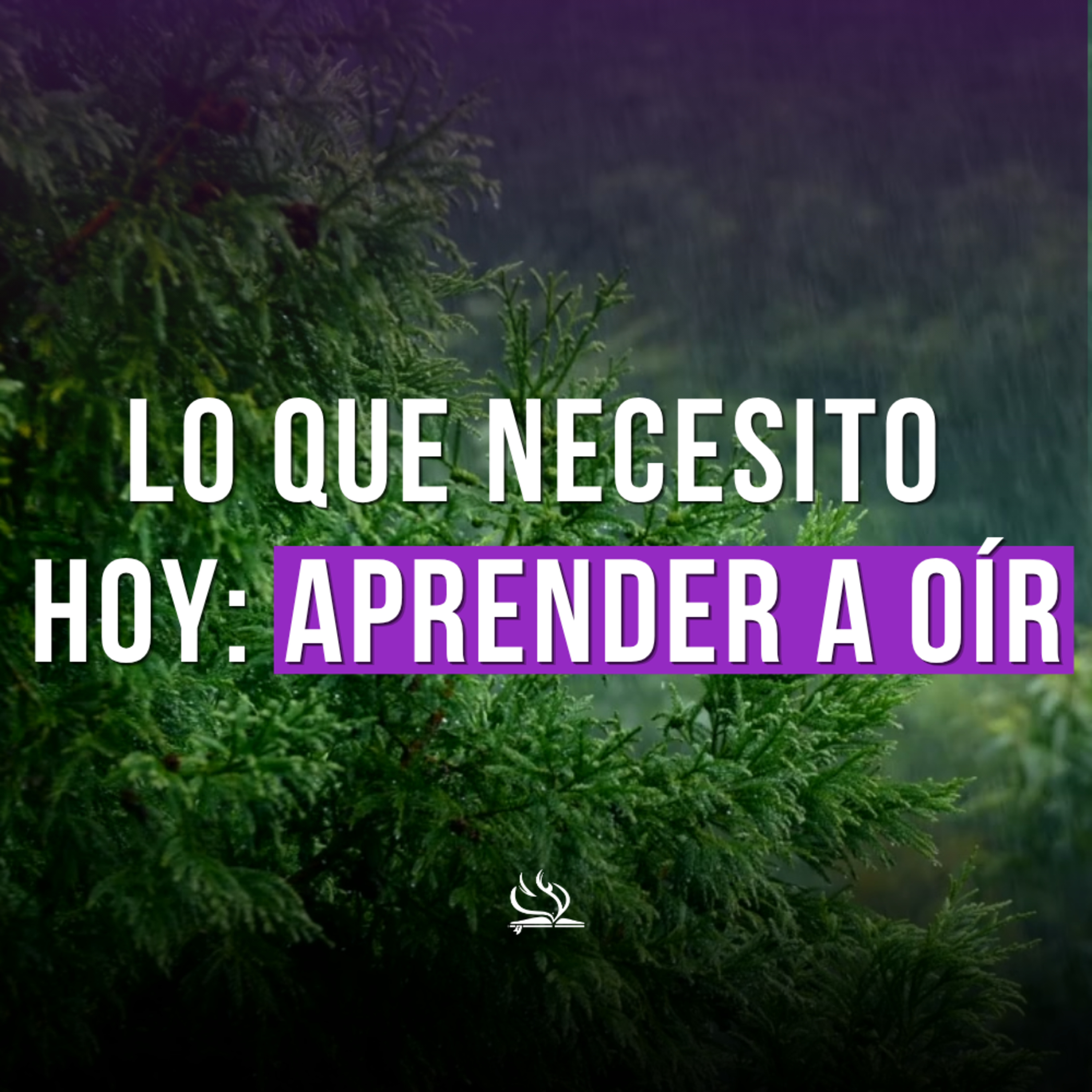 Portada de Lo que necesito hoy