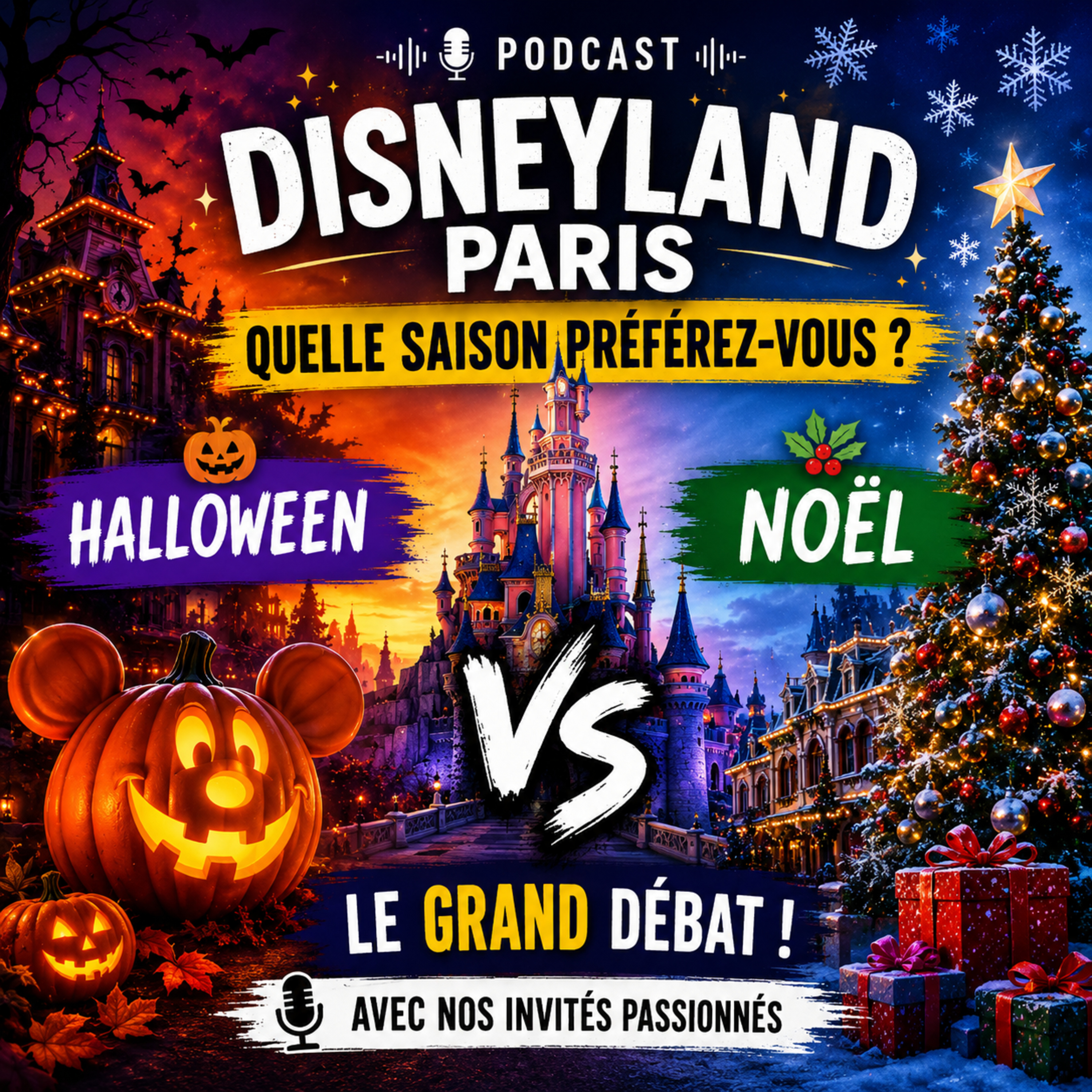 Disneyland Paris : Noël vs Halloween, le grand débat episode artwork
