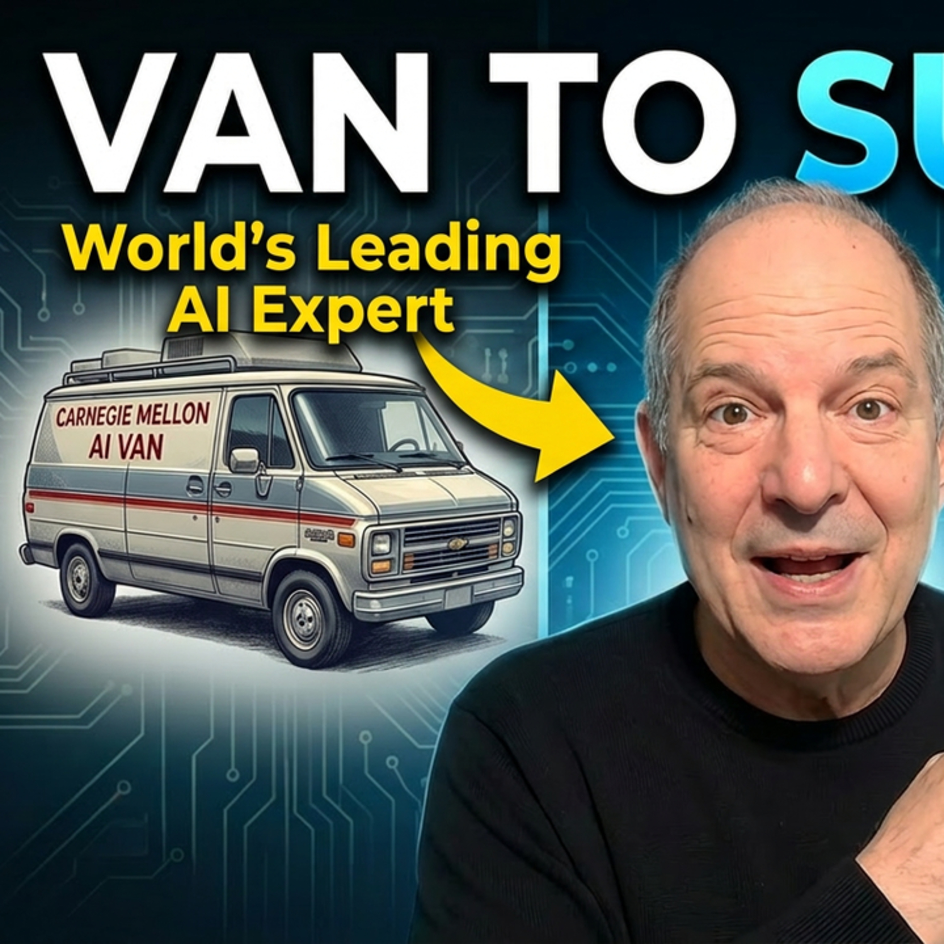 The Birth of AI: Inside the Carnegie Mellon Van - - Dr. Craig Kaplan episode artwork