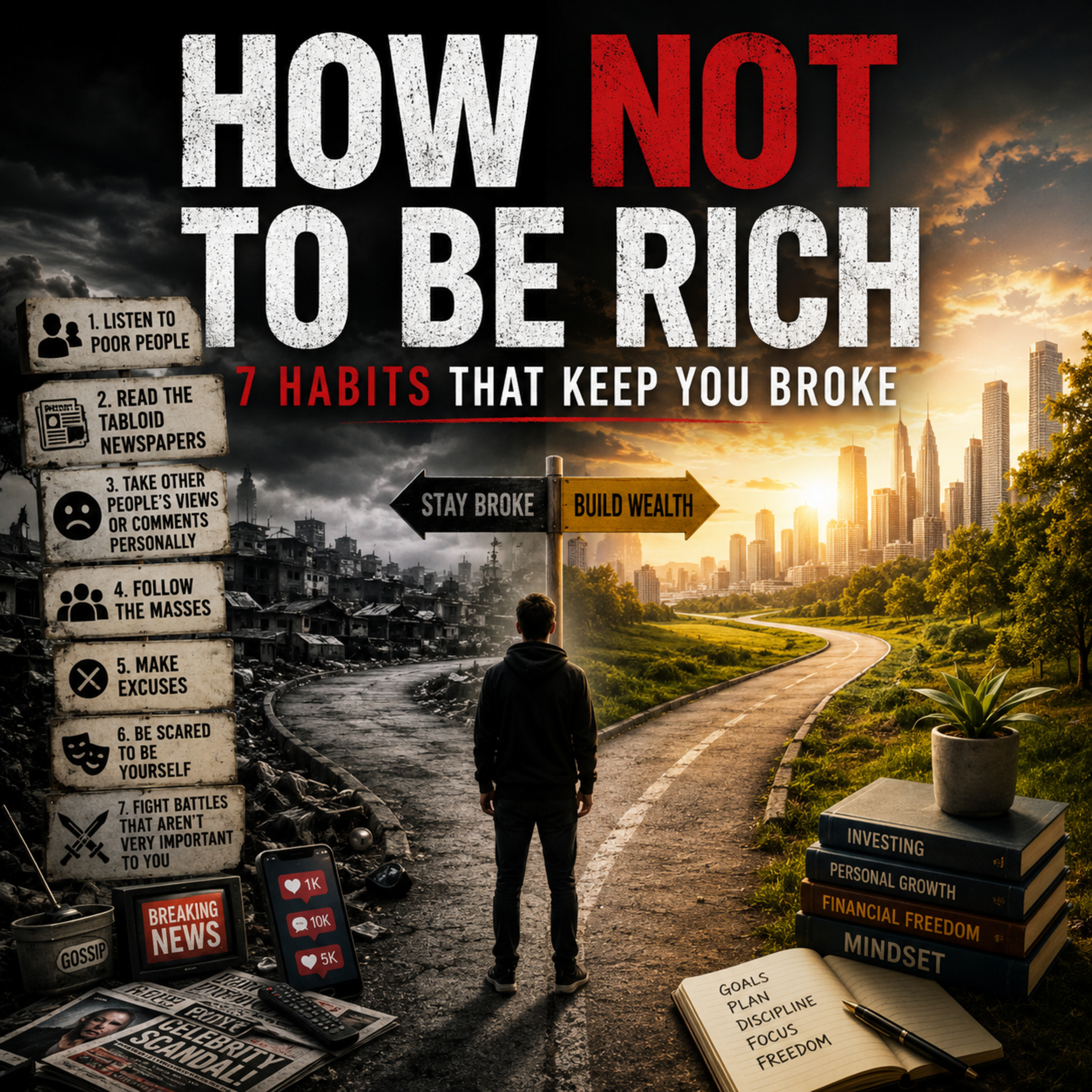 HOW NOT TO BE RICH episode artwork
