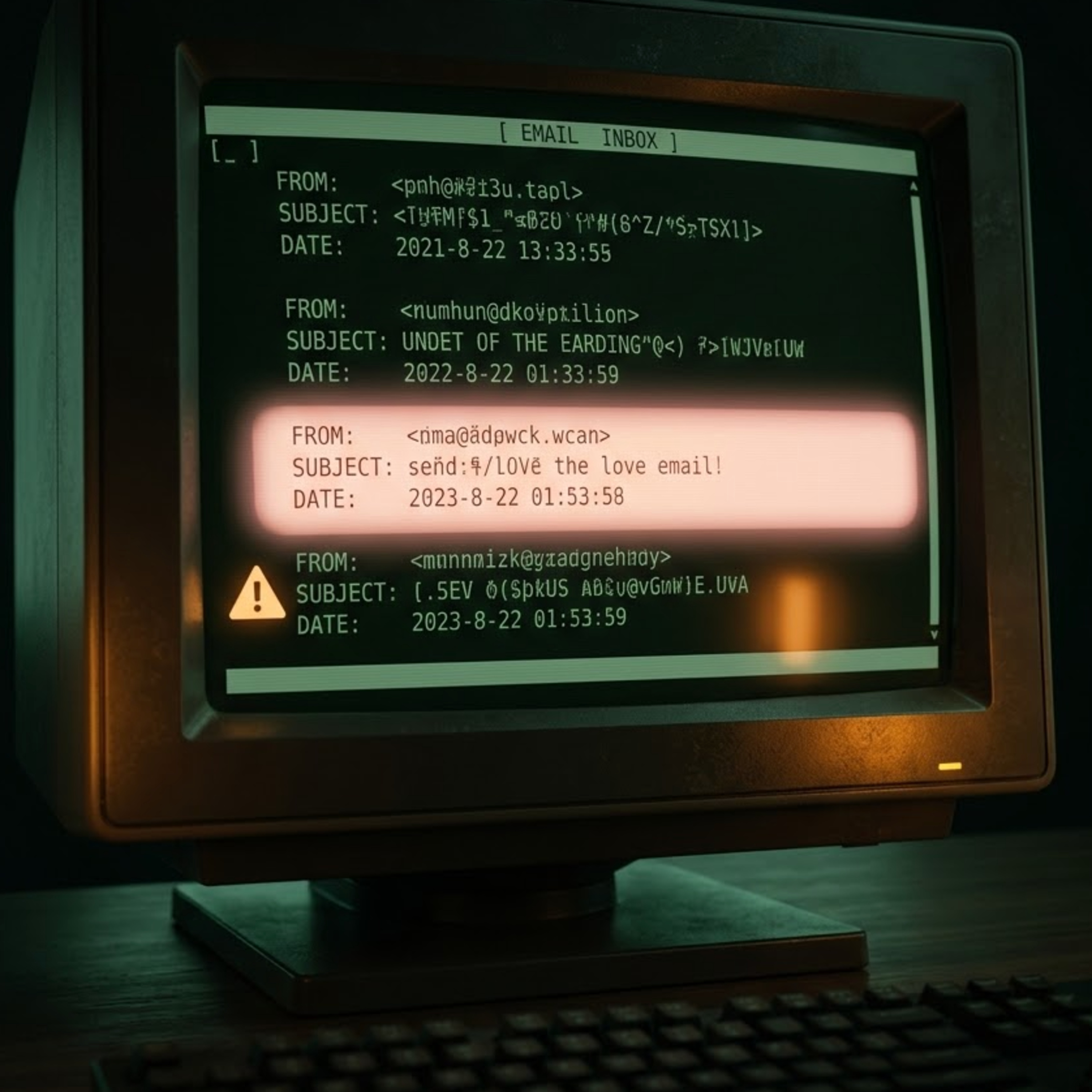 Die Liebesmail, die Firmen lahmlegte episode artwork