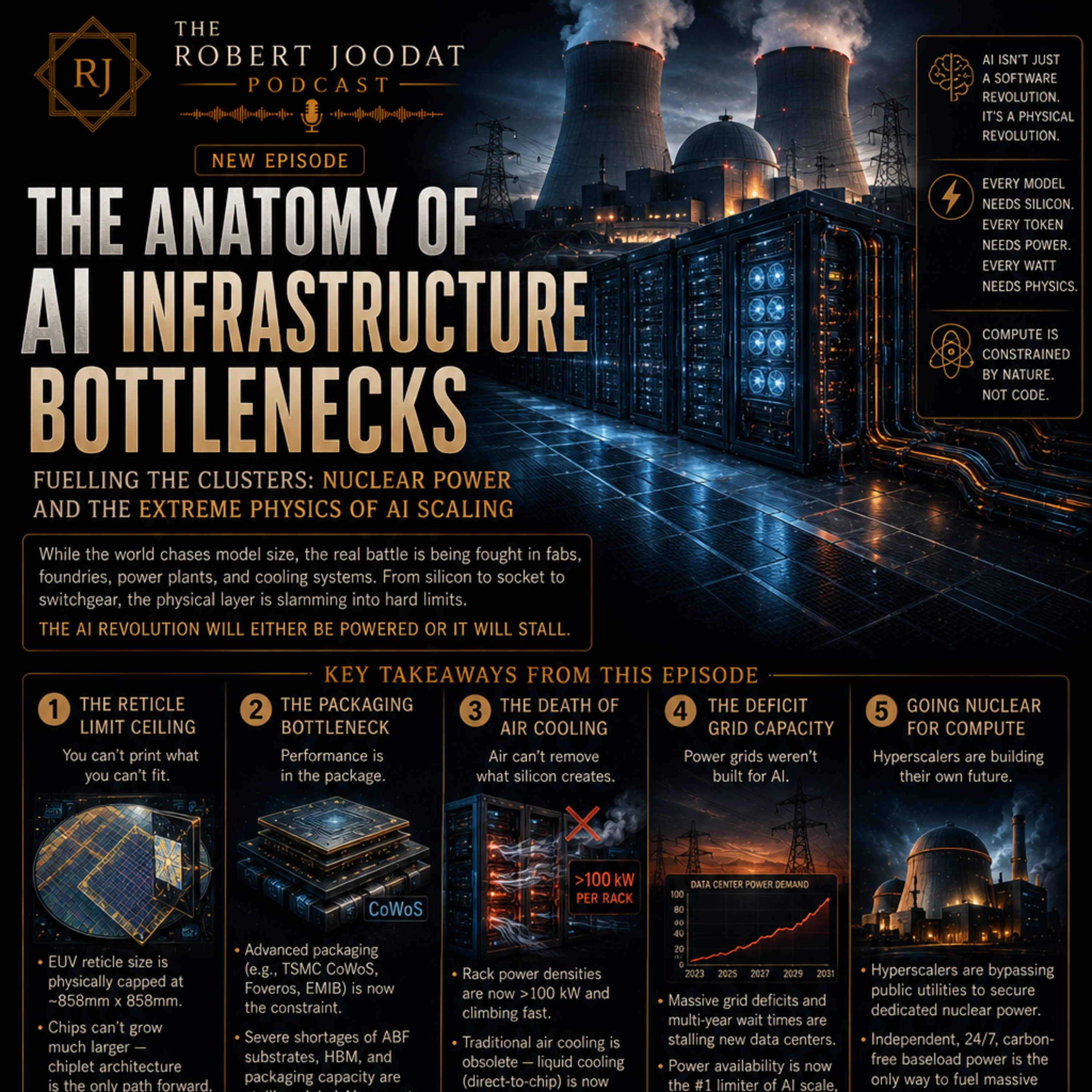 The Anatomy of Al Infrastructure Bottlenecks​ 🎛️ ​🏗️  episode artwork