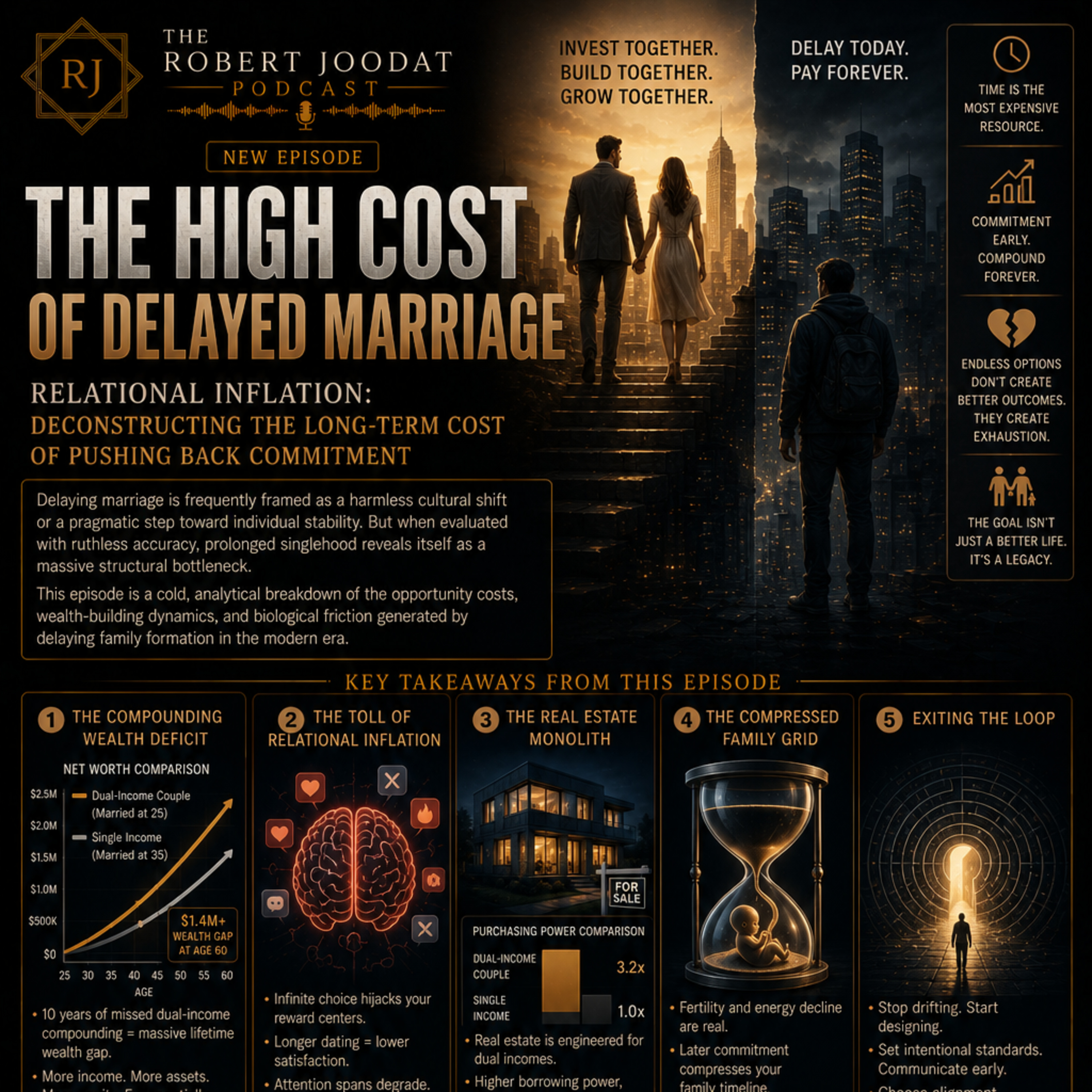 The High Cost of Delayed Marriage ​💍​⏳ episode artwork