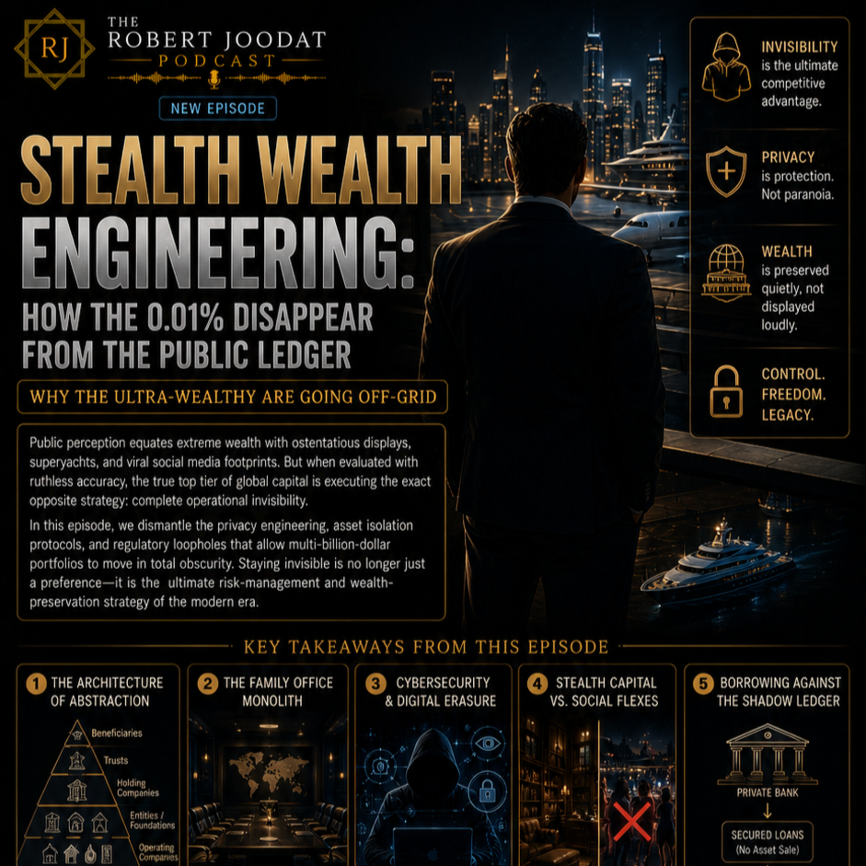 Stealth Wealth Engineering: How the 0.01% Disappear from the Public Ledger 🏛️  episode artwork