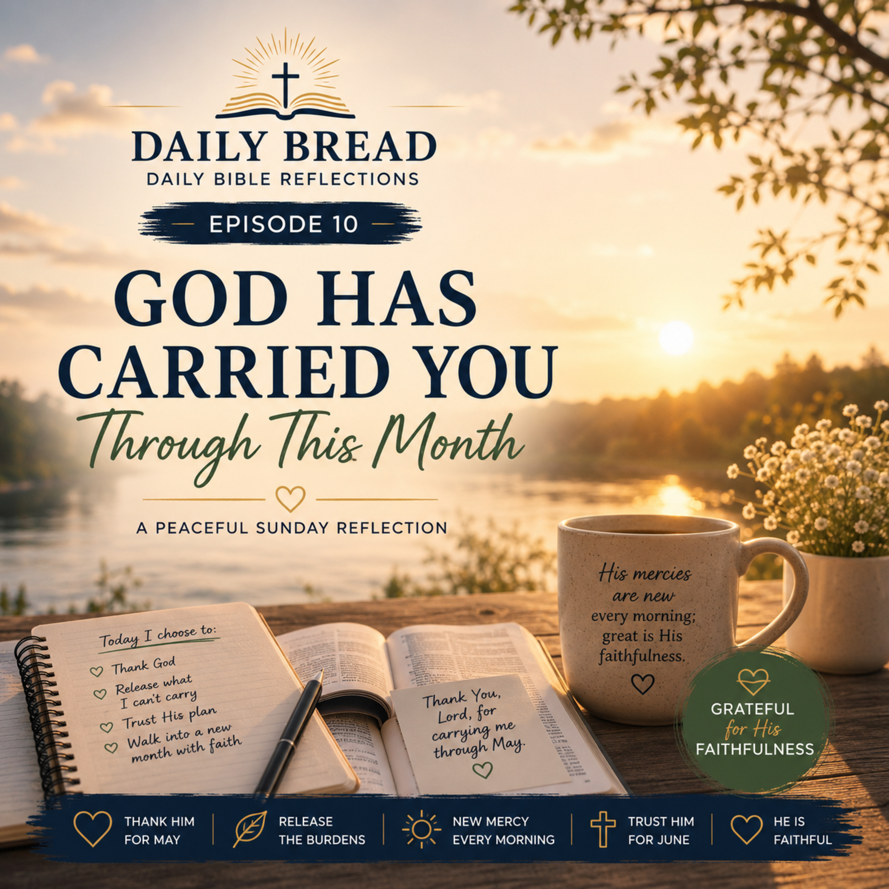 God Has Carried You Through This Month (A Peaceful Sunday Reflection) episode artwork