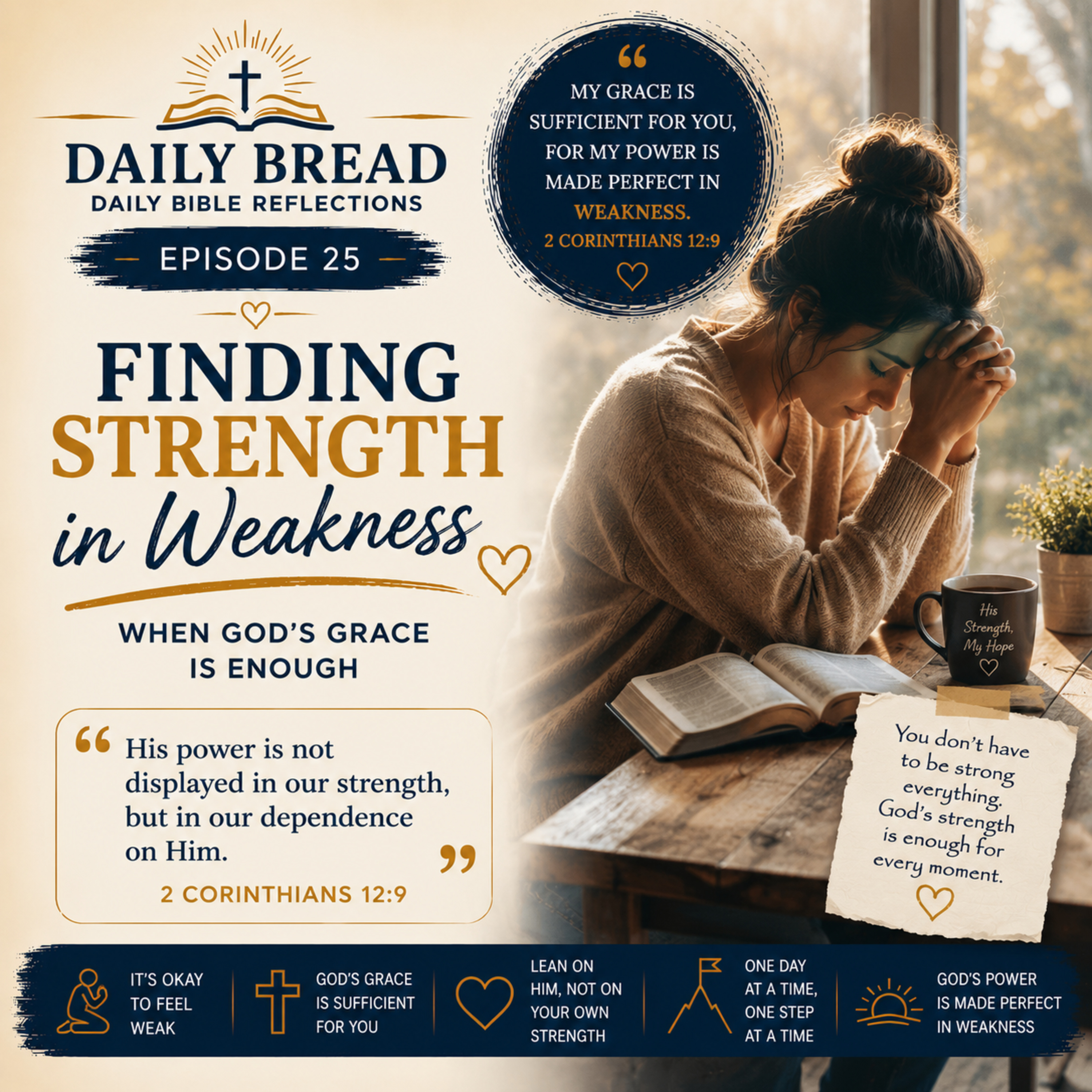 Finding Strength in Weakness (When God's Grace Is Enough) episode artwork