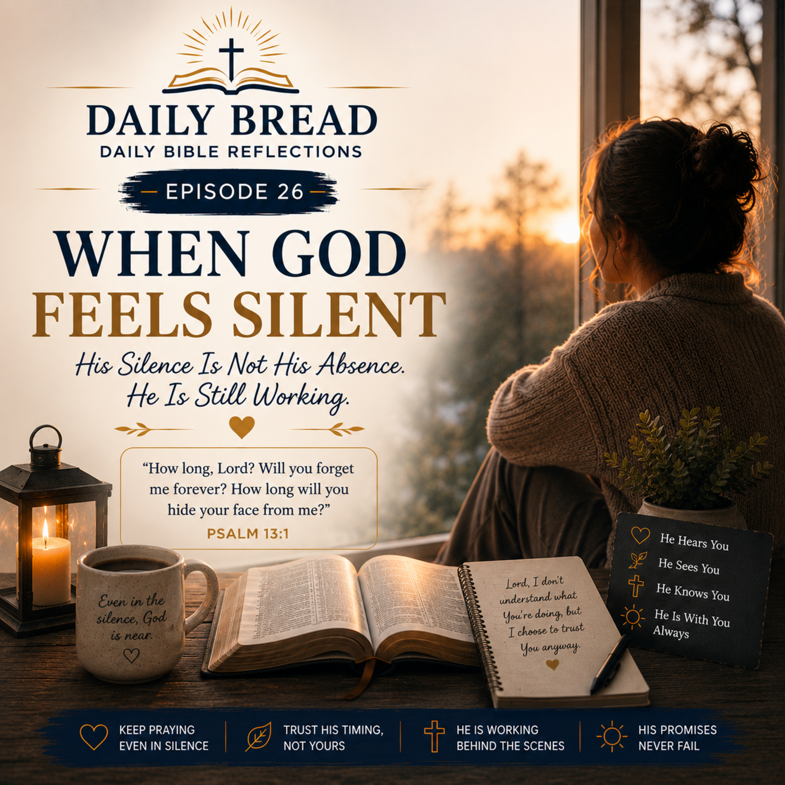 When God Feels Silent (Trusting Him in the Waiting) episode artwork
