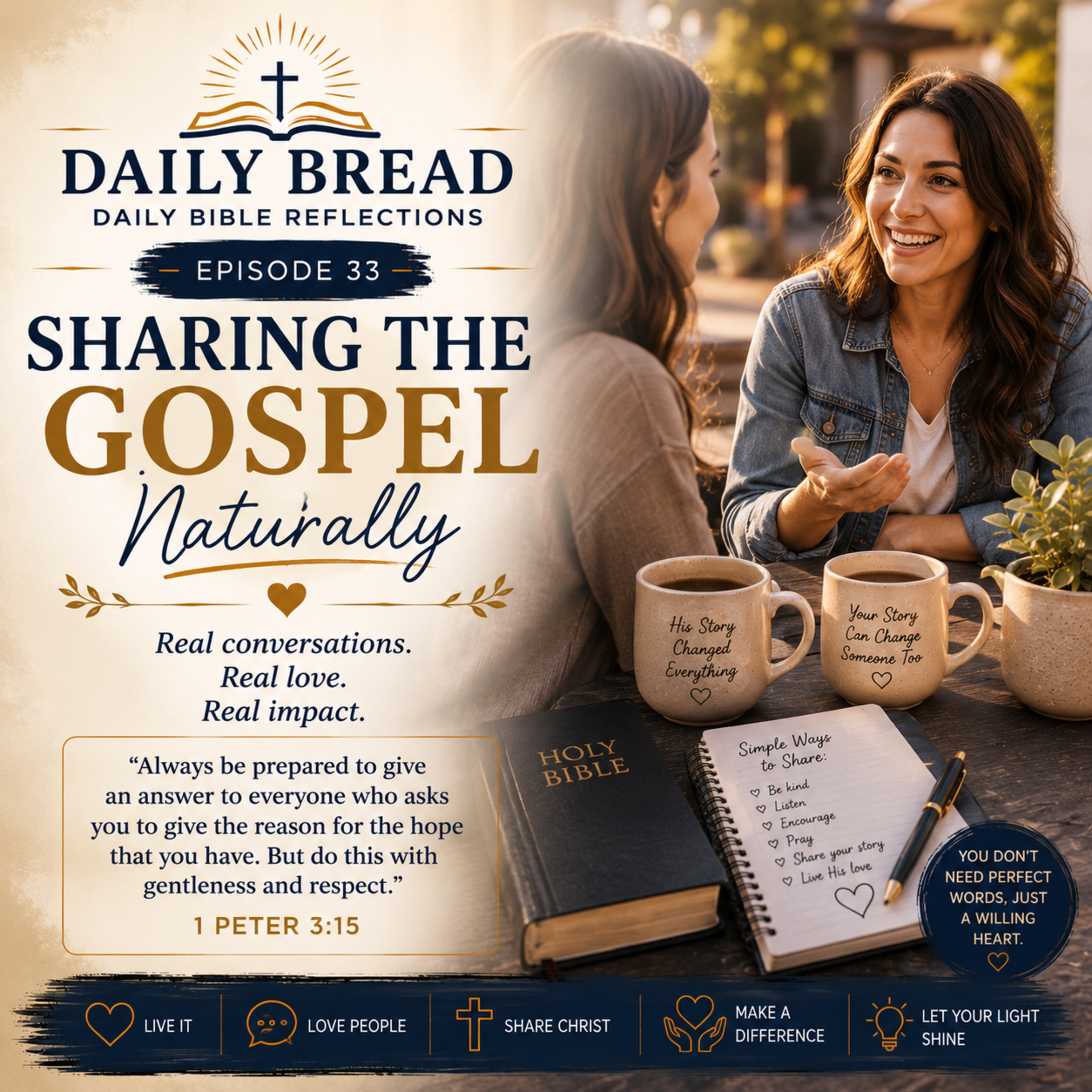 Sharing the Gospel Naturally (Let Your Life Tell the Story) episode artwork