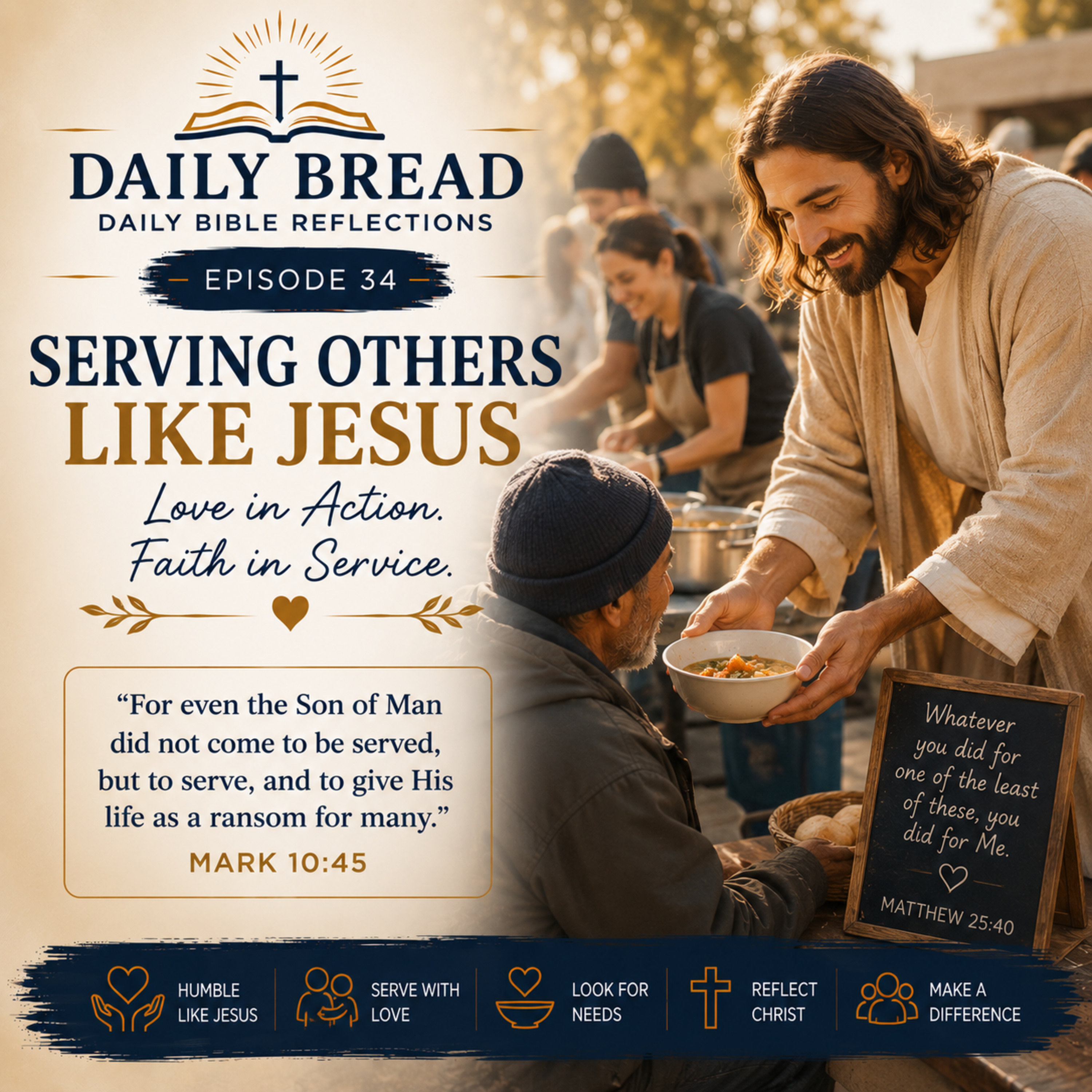 Serving Others Like Jesus (Love Through Action) episode artwork