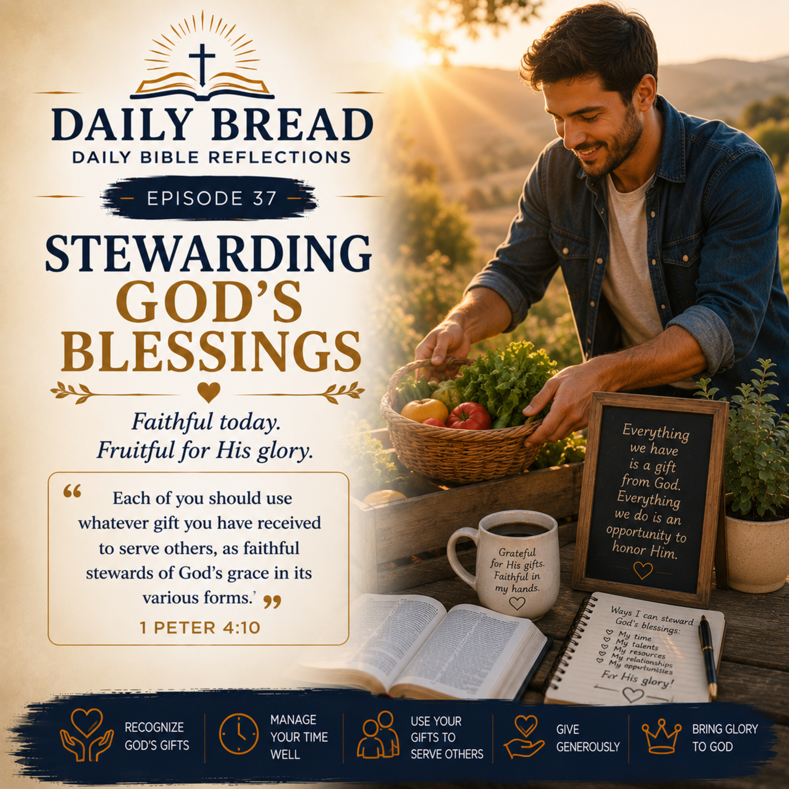Stewarding God's Blessings (Faithful with What God Has Given You) episode artwork
