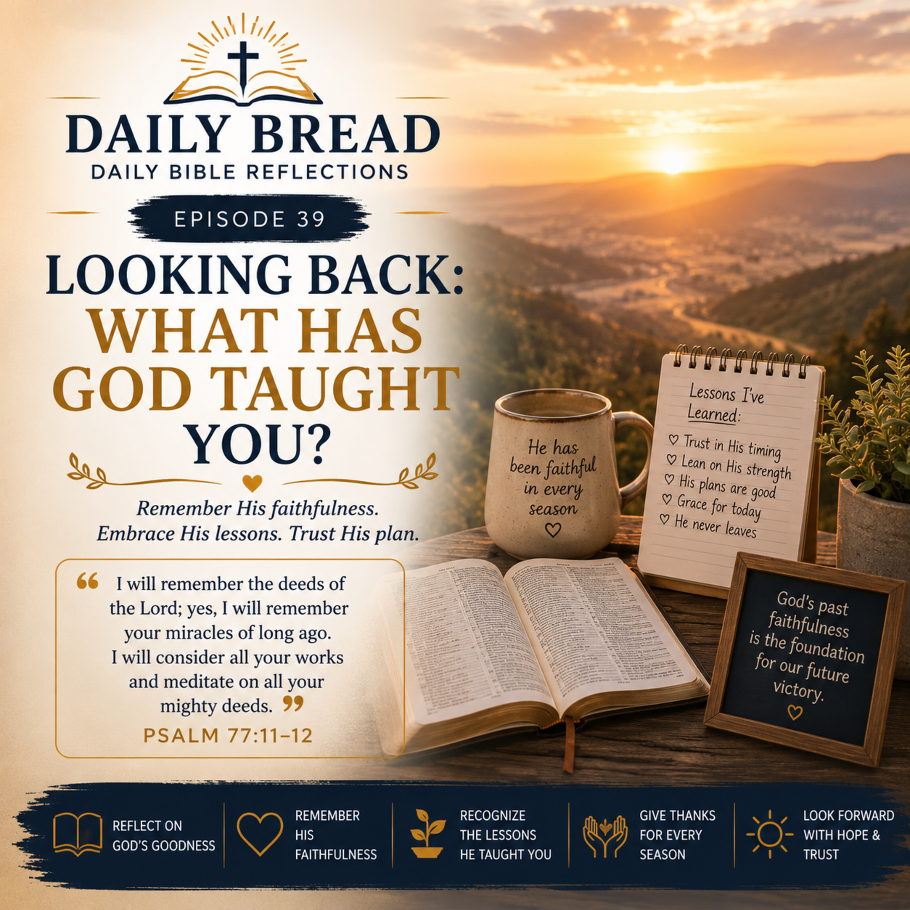 Looking Back: Remembering God's Faithfulness episode artwork