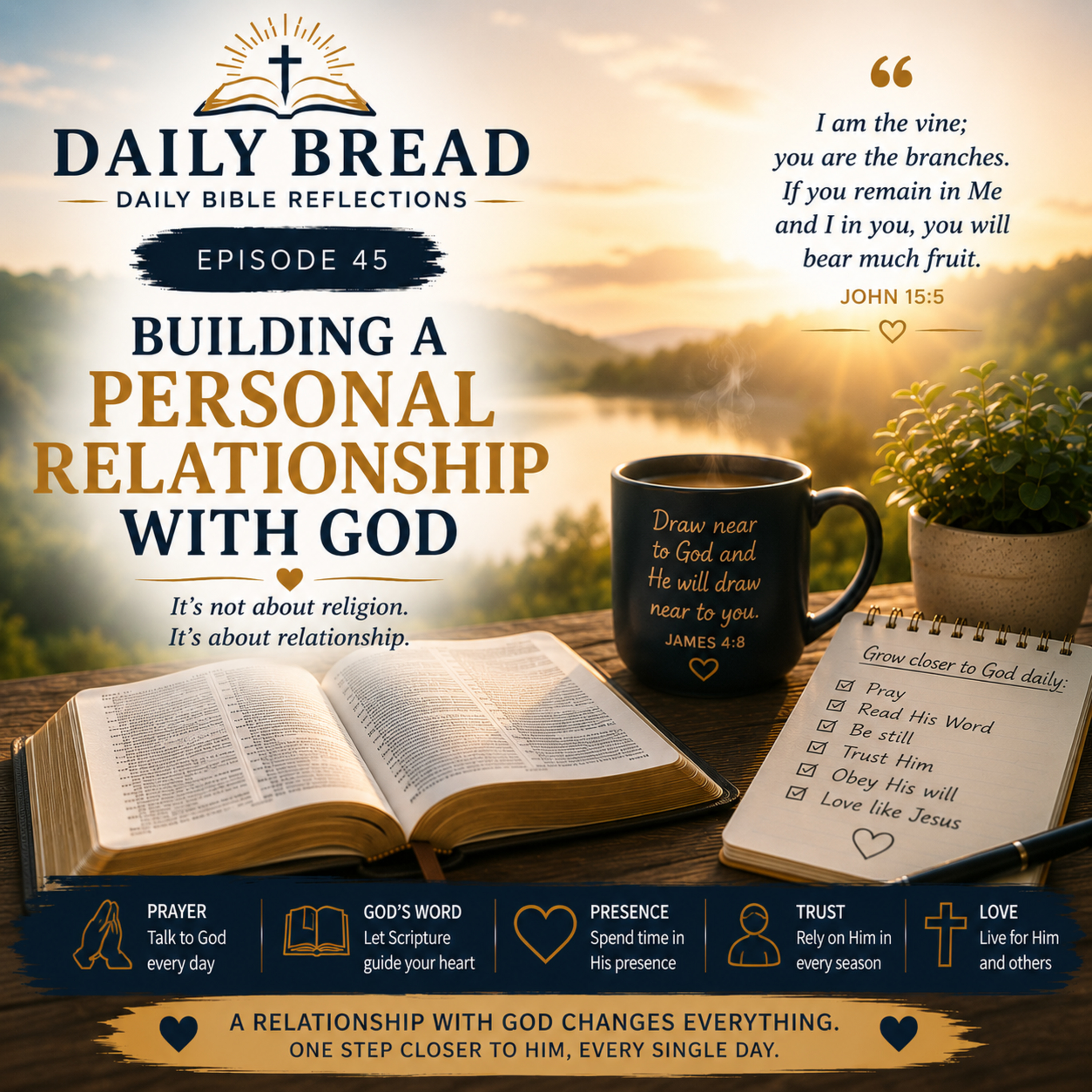 Building a Personal Relationship with God episode artwork