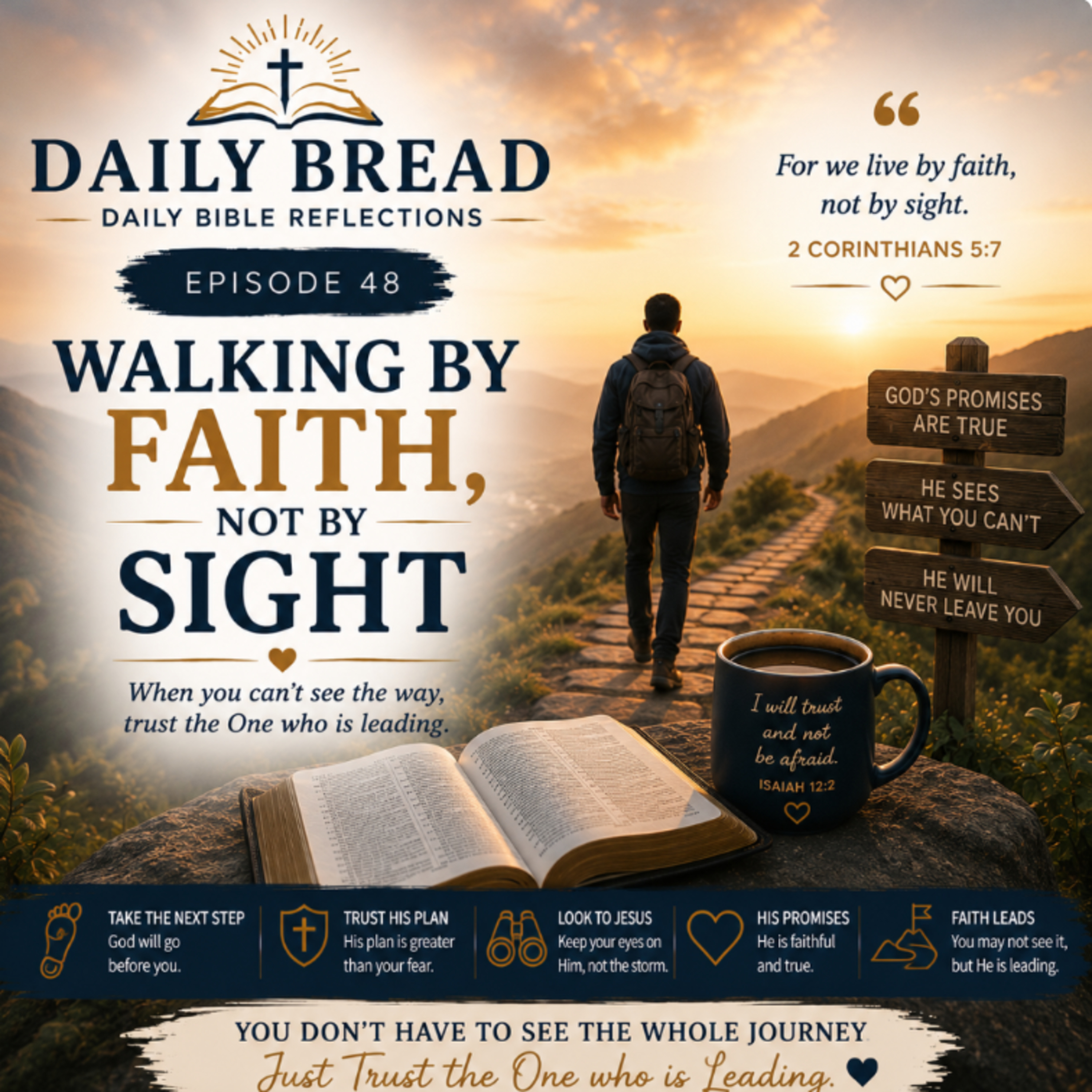 Walking by Faith Not by Sight episode artwork