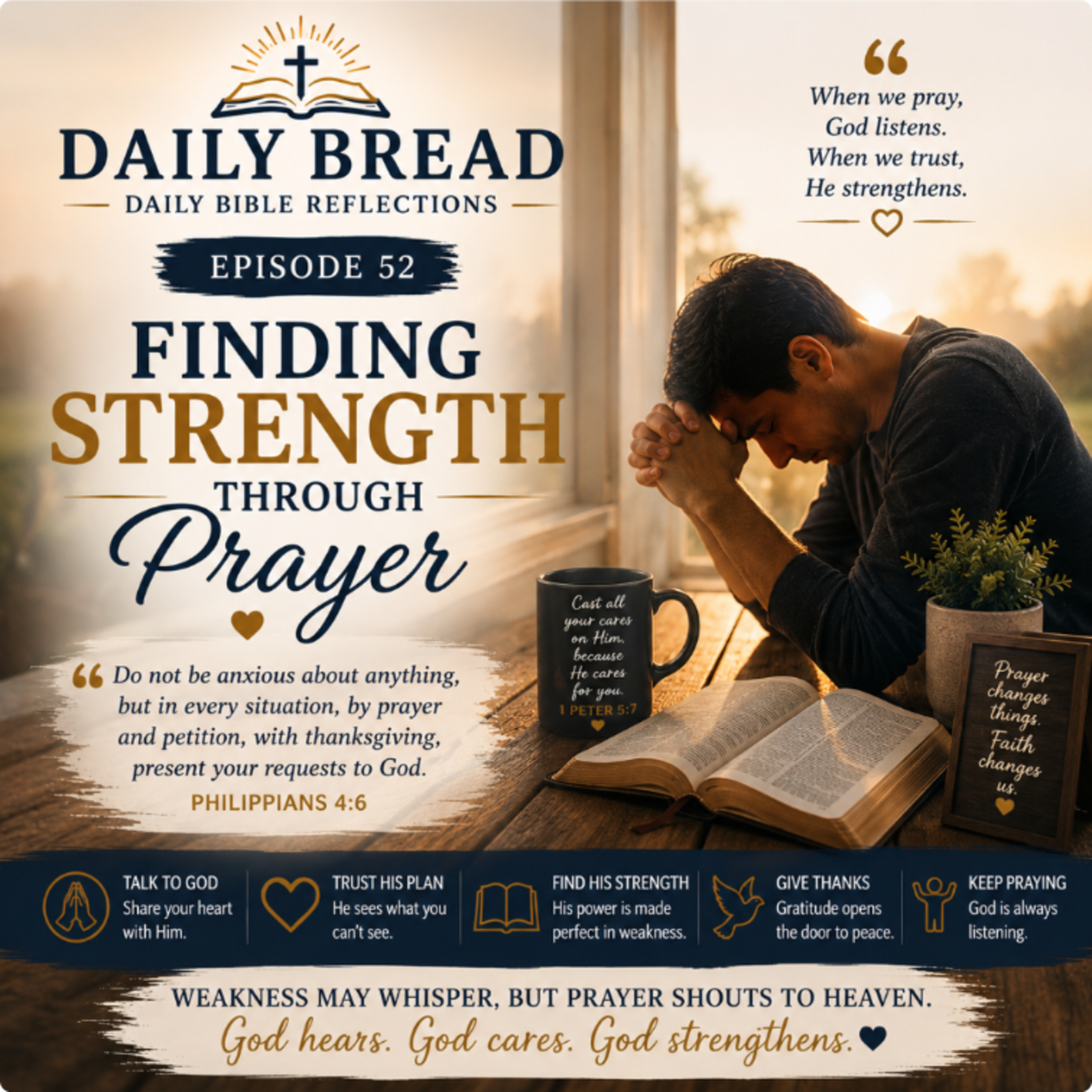 Finding Strength Through Prayer episode artwork