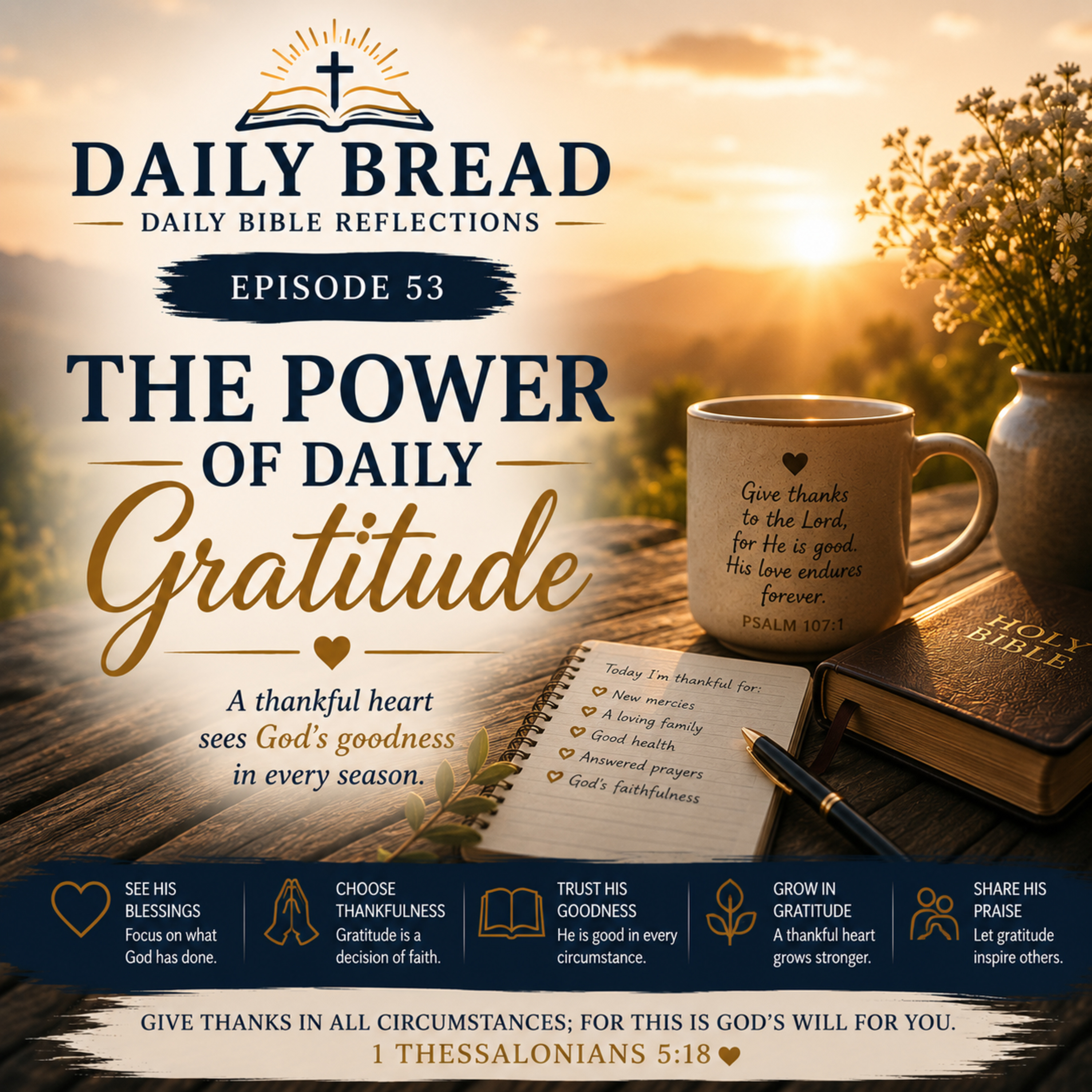 The Power of Daily Gratitude episode artwork