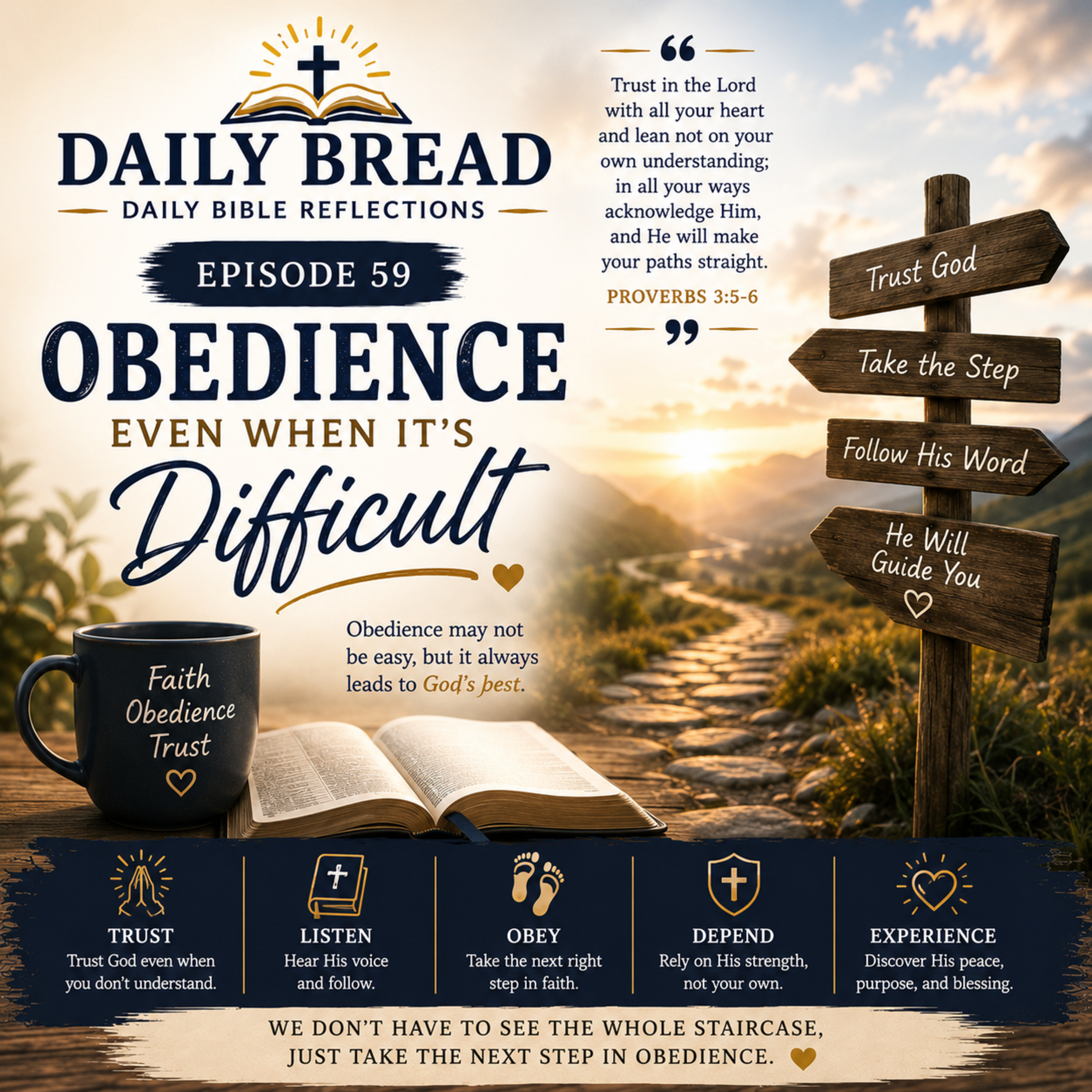 Obedience Even When It's Difficult episode artwork