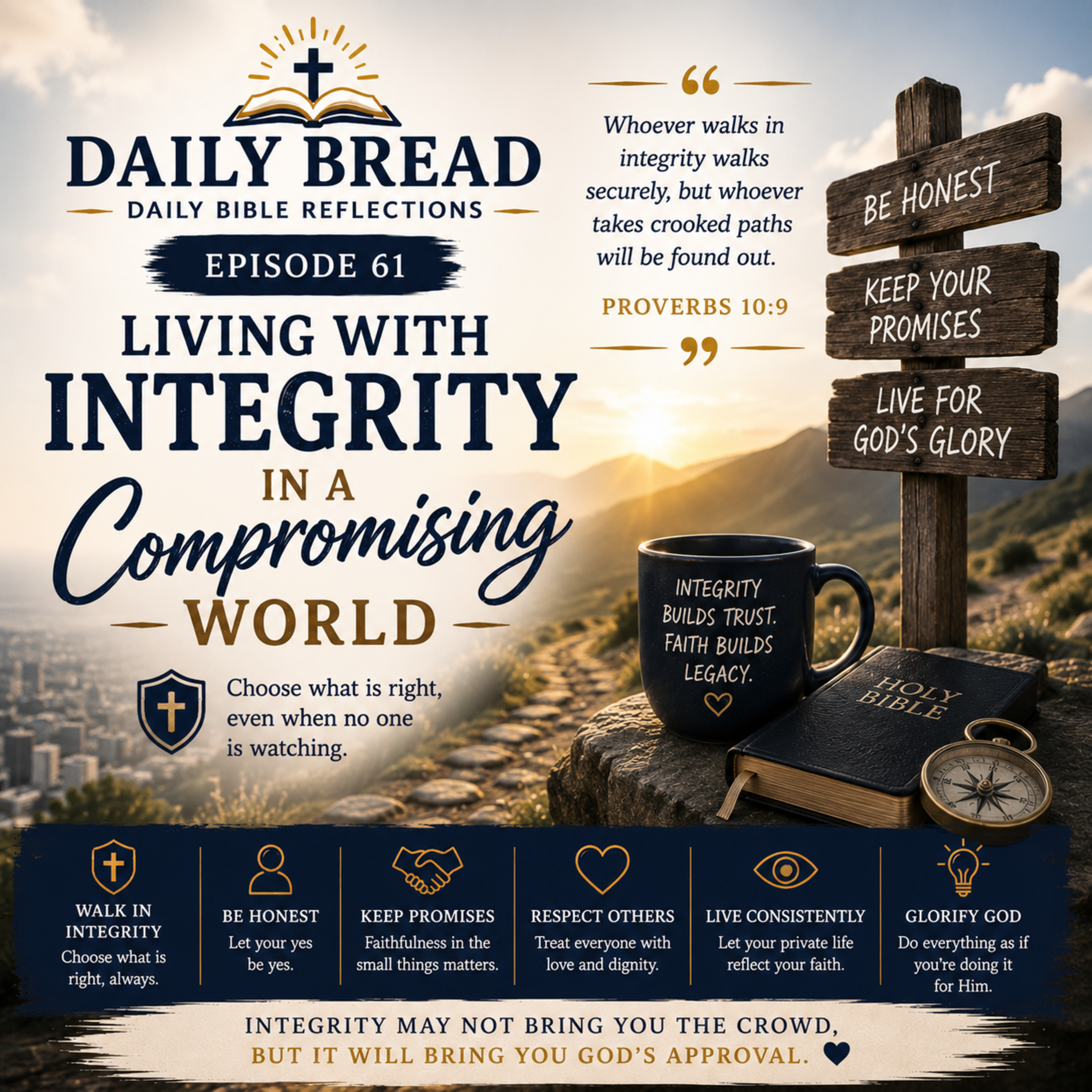 Living with Integrity in a Compromising World episode artwork