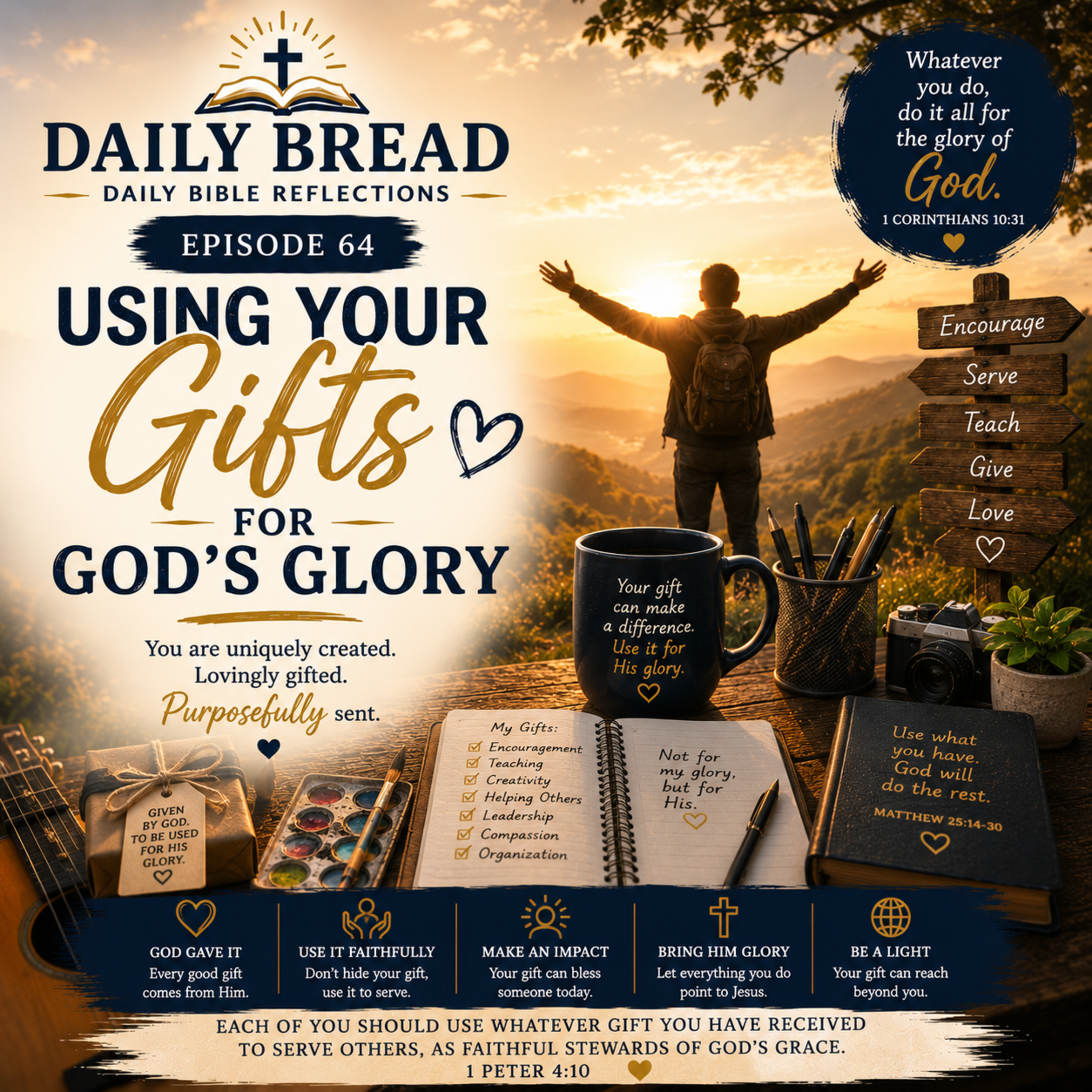 Using Your Gifts for God's Glory episode artwork