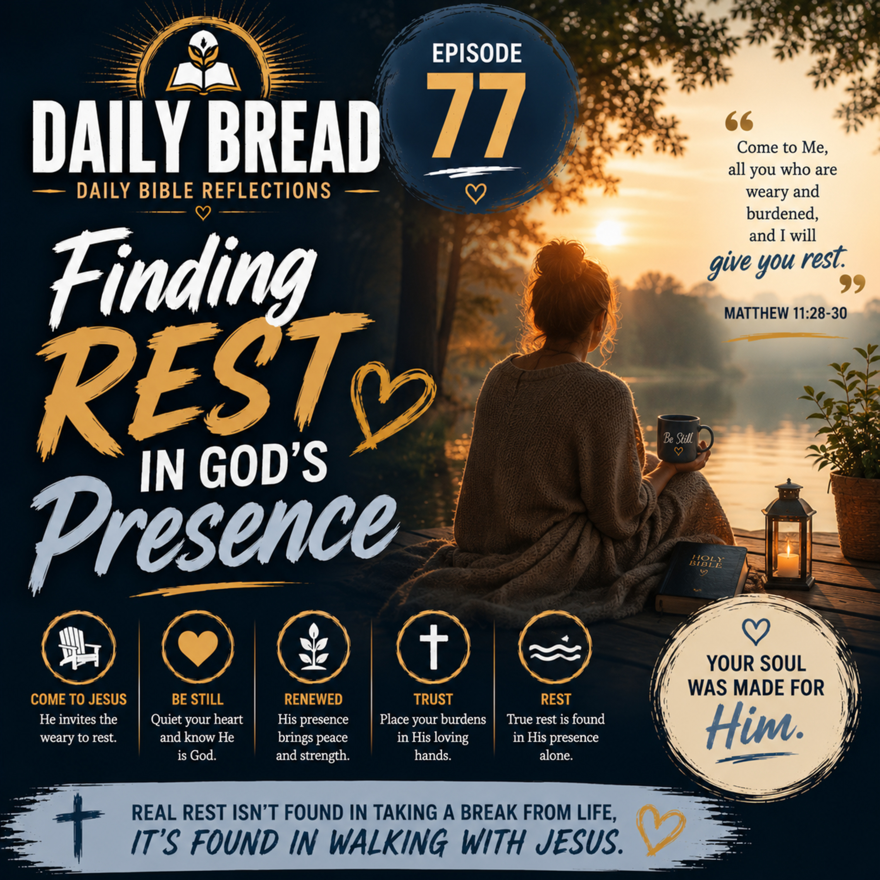 Finding Rest in God's Presence episode artwork