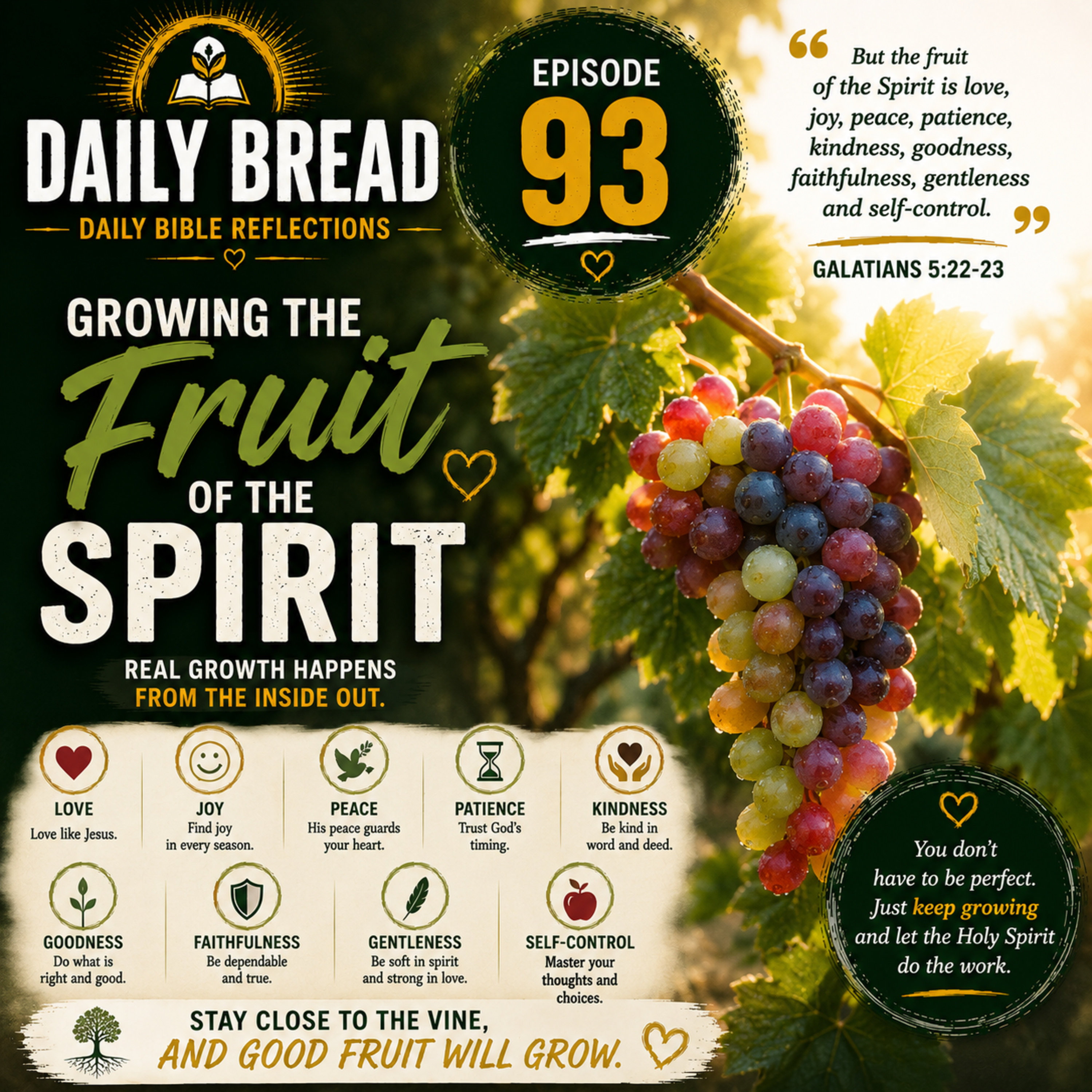 Growing the Fruit of the Spirit episode artwork