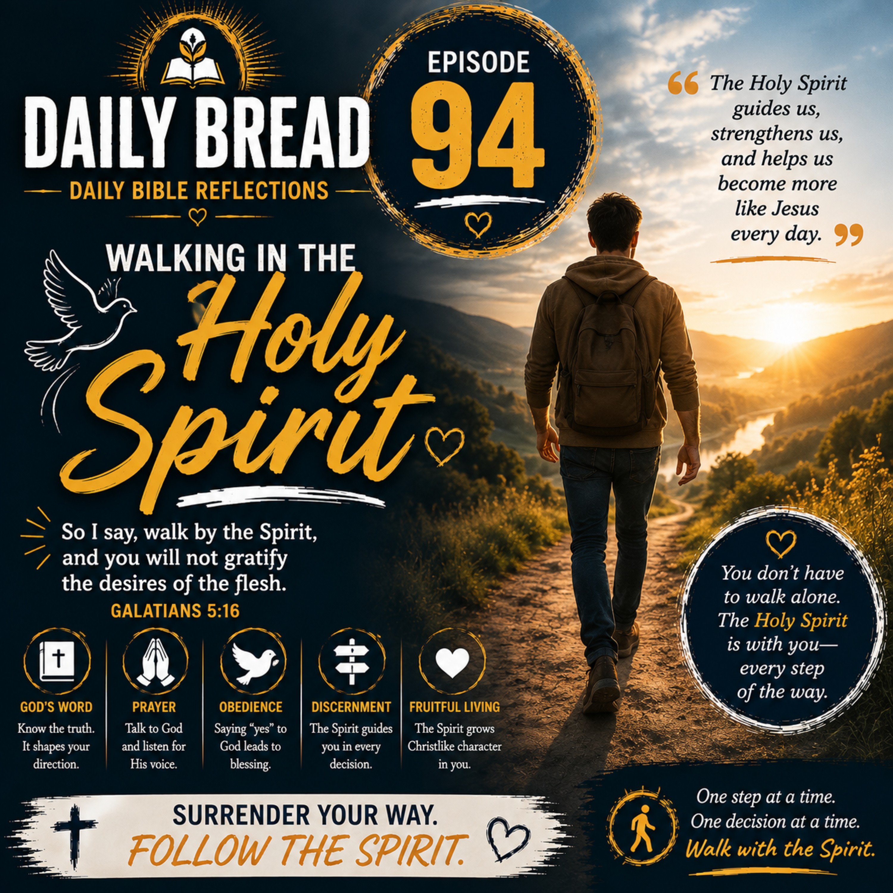 Walking in the Holy Spirit episode artwork