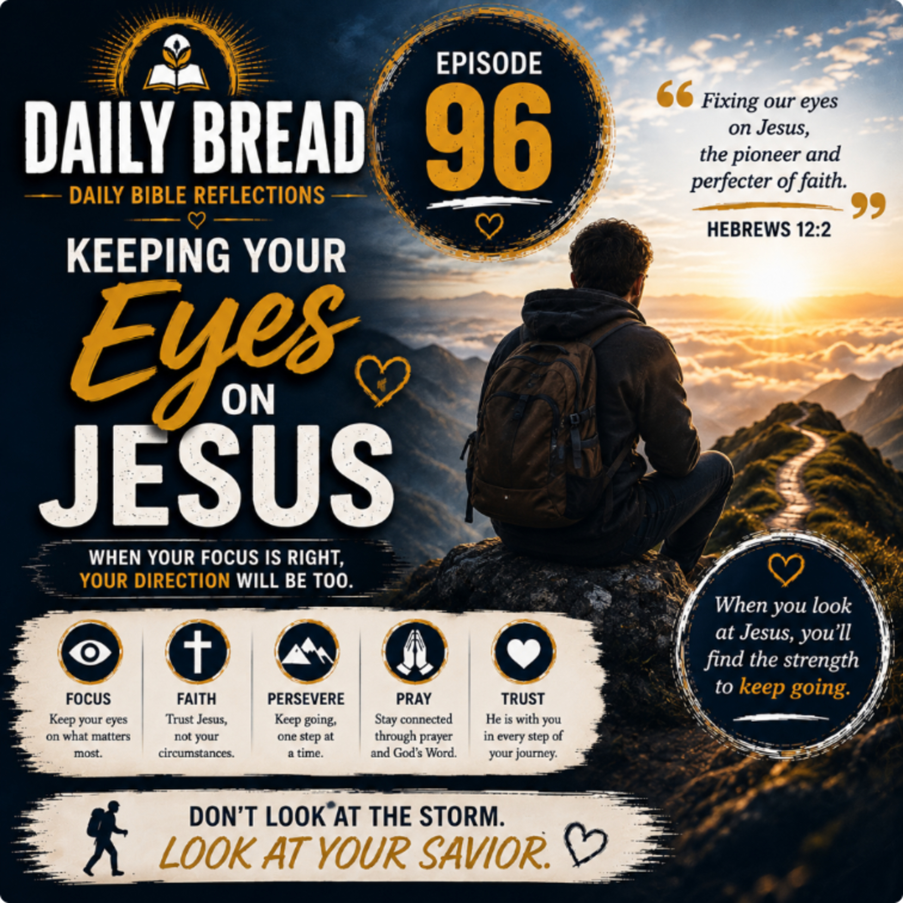 Keeping Your Eyes on Jesus episode artwork