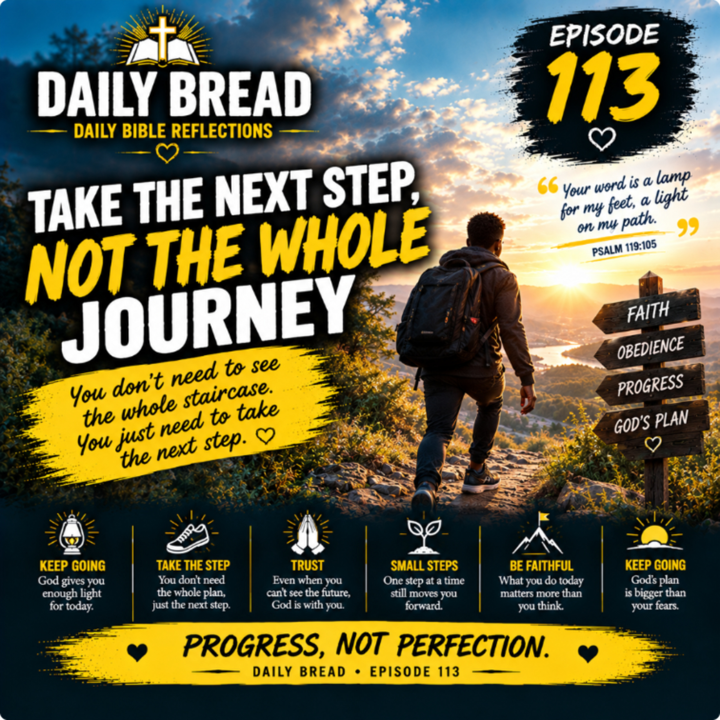 Take the Next Step, Not the Whole Journey episode artwork