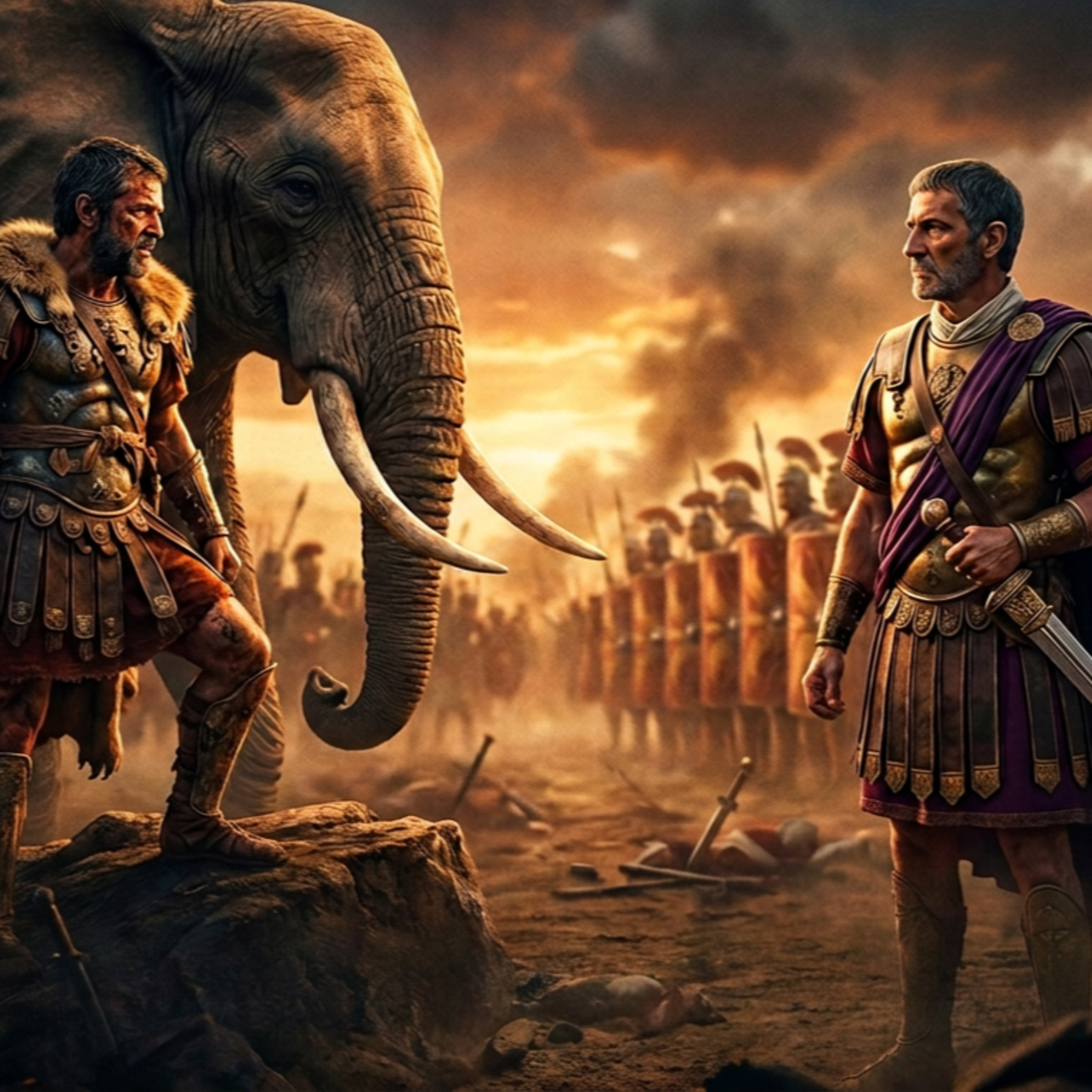 Hannibal Barca, Lucius Brutus, and the Triumph of Rome episode artwork
