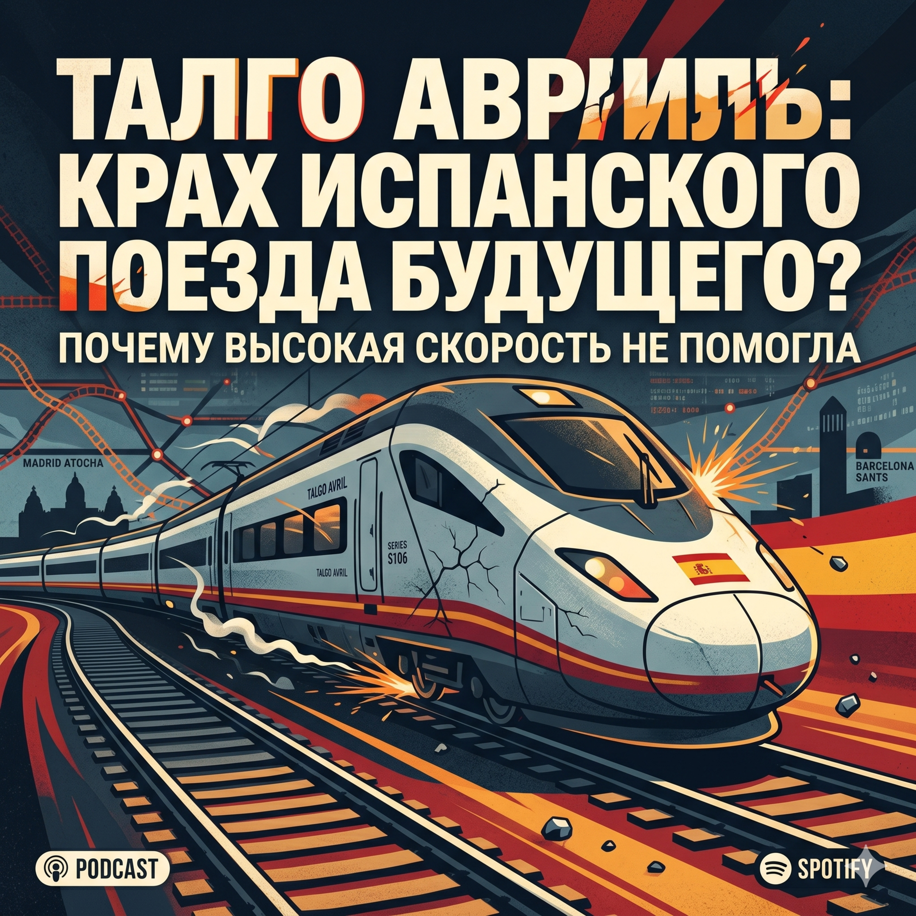 «Талго Абриль — высокоскоростной крах испанских железных дорог» episode artwork