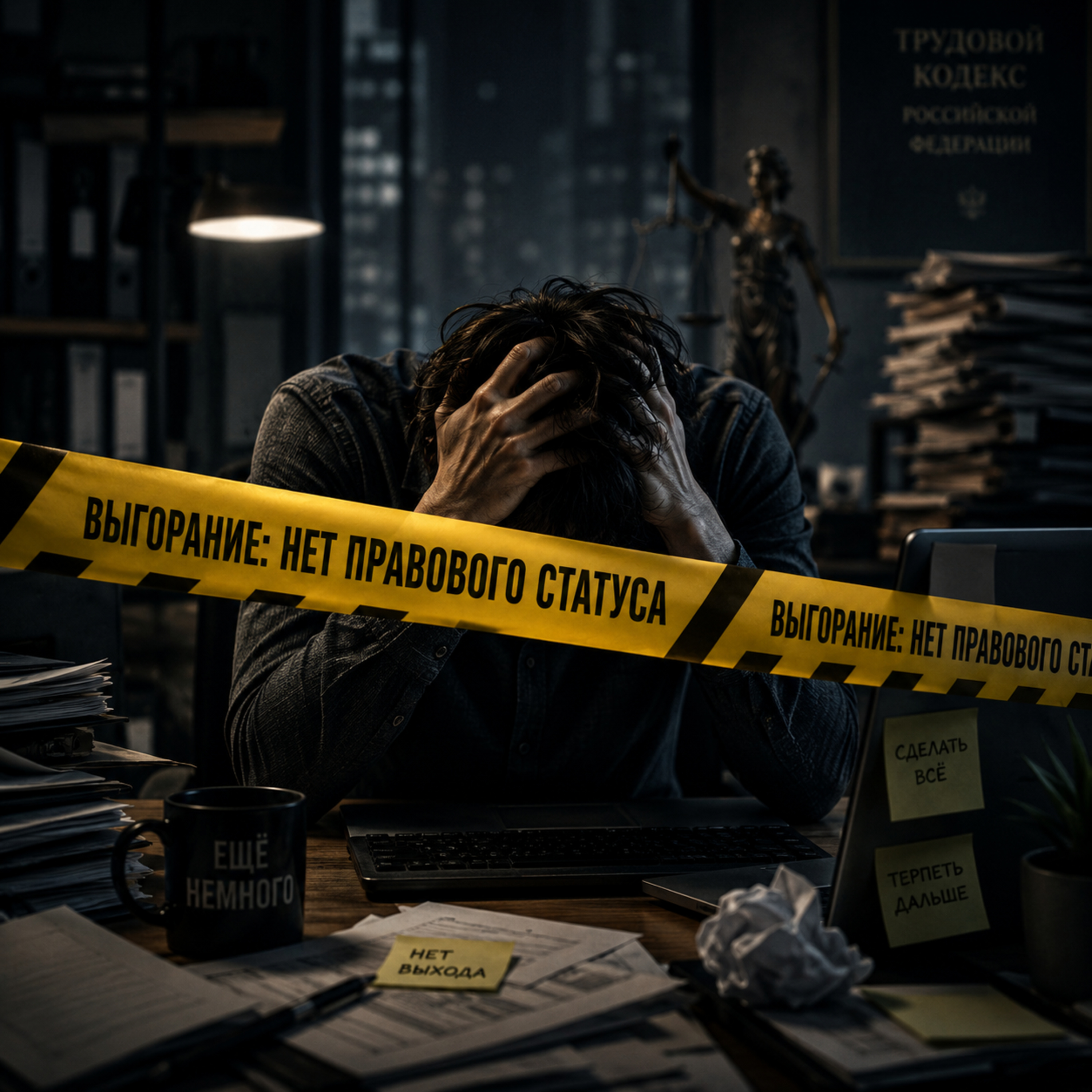 Выгорание — невидимая болезнь в рамках трудового права episode artwork