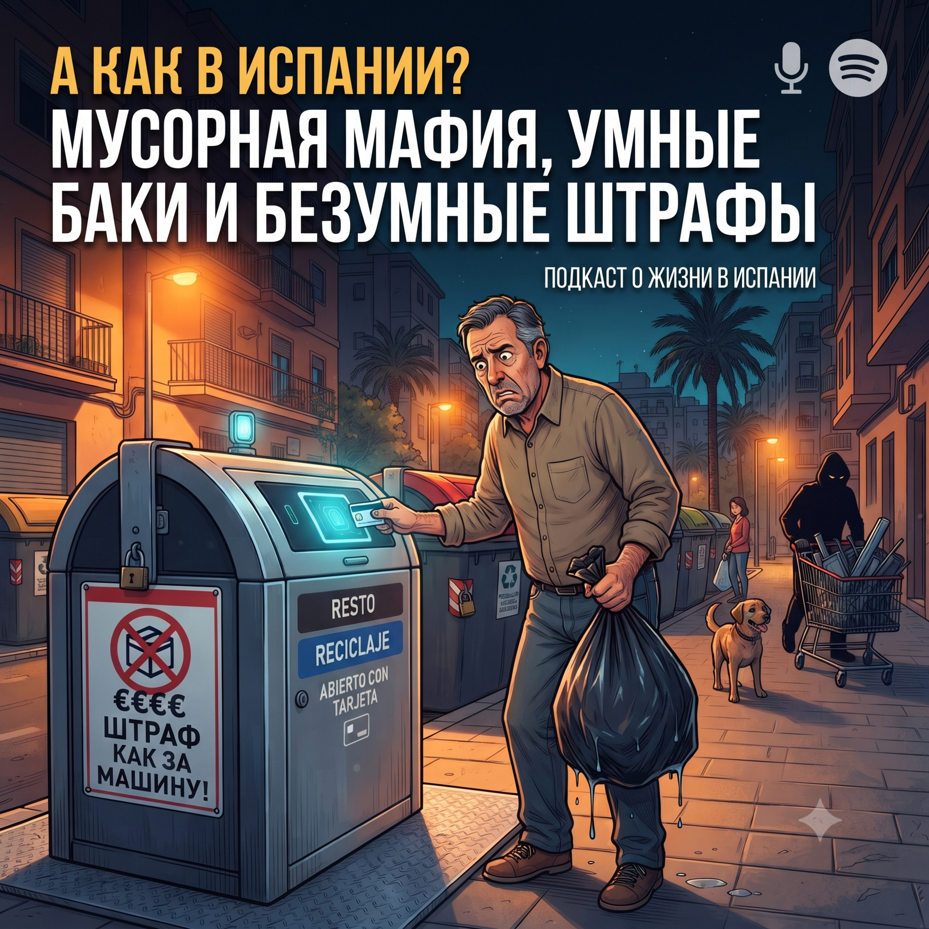 Экологический патруль по-испански: почему выбросить мусор в Испании — это роскошь и к чему тут «умные» помойки? episode artwork