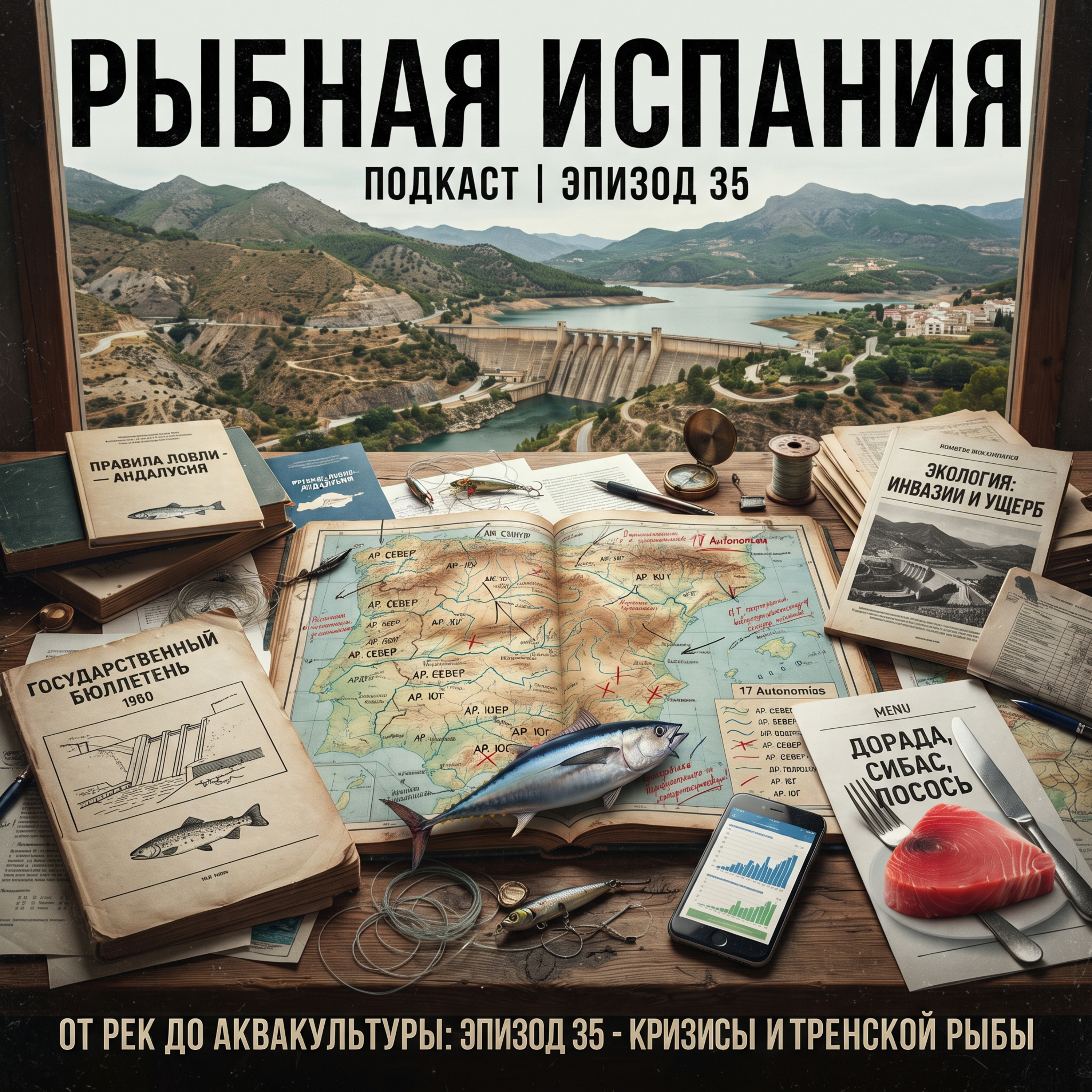 Сезон 1, Эпизод 35: А как вы в Испании? Скрытая изнанка рыбного мира episode artwork
