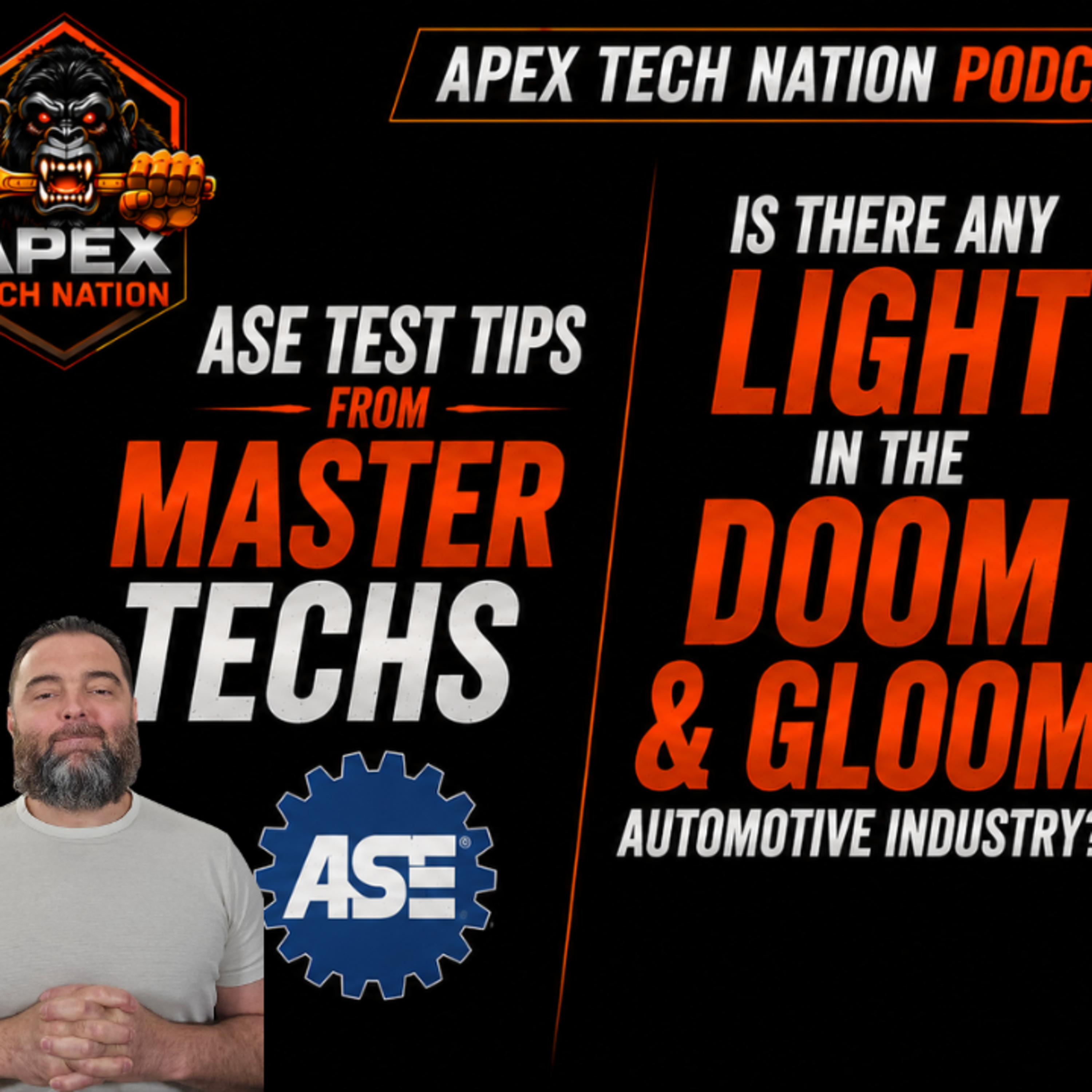 Episode 9: ASE Test Tips from Master Techs, Is There Hope for the Automotive Industry & 13K Mile Maintenance? episode artwork