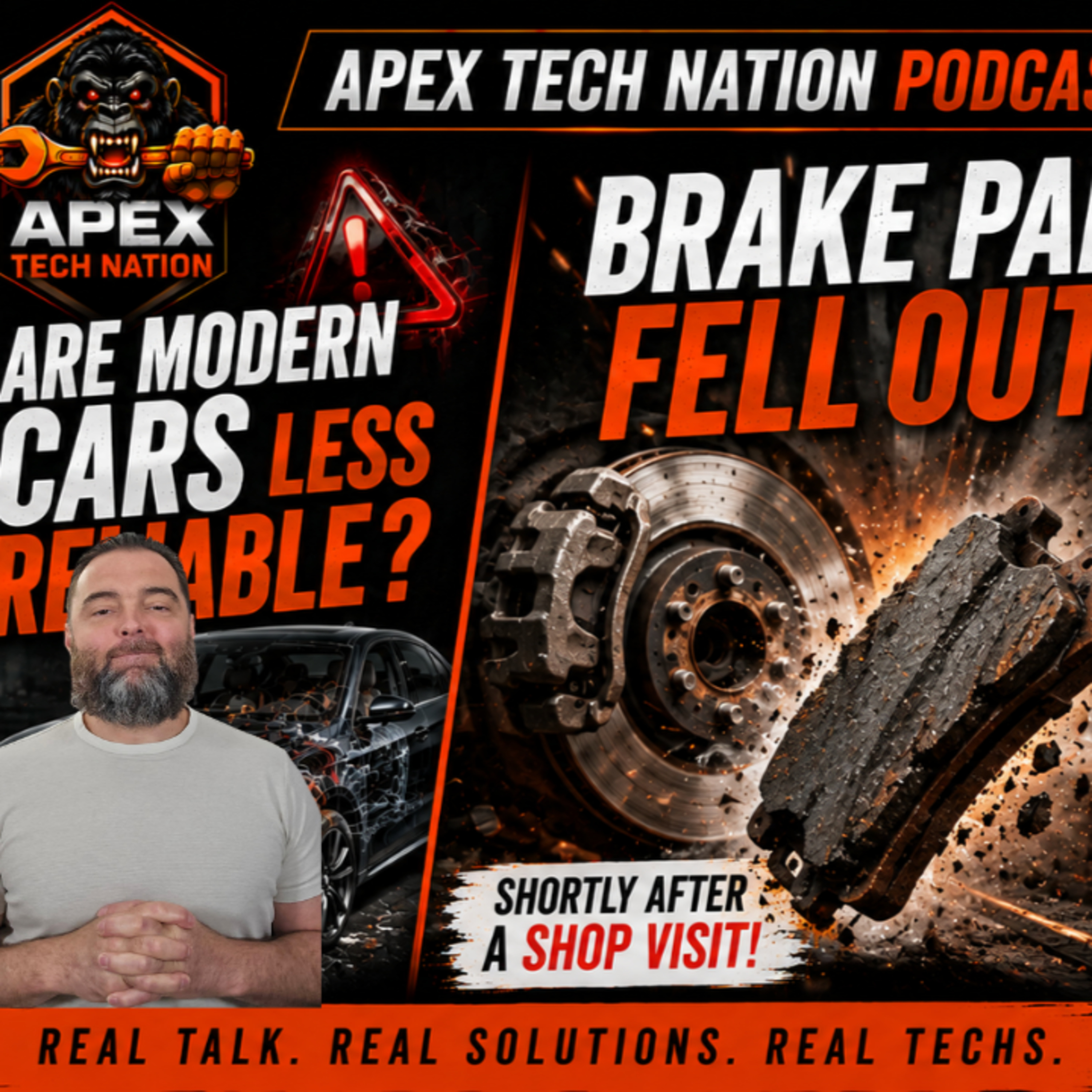 Episode 11: Why Modern Cars Are Unreliable, Brake Pad Failures, and Service Advisor Burnout episode artwork