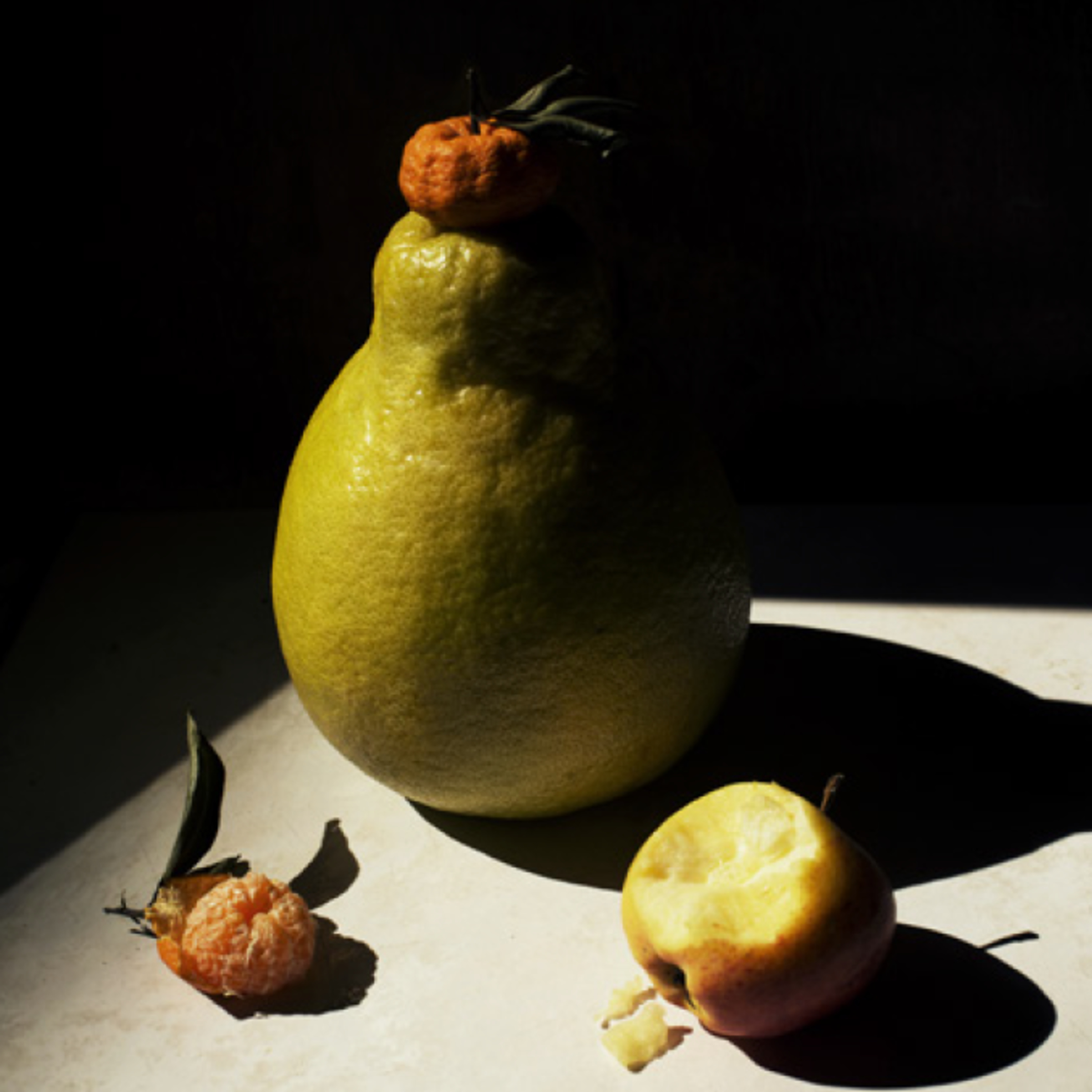 Grandmas fruit green papaya- Kenneth Lam Exhibition