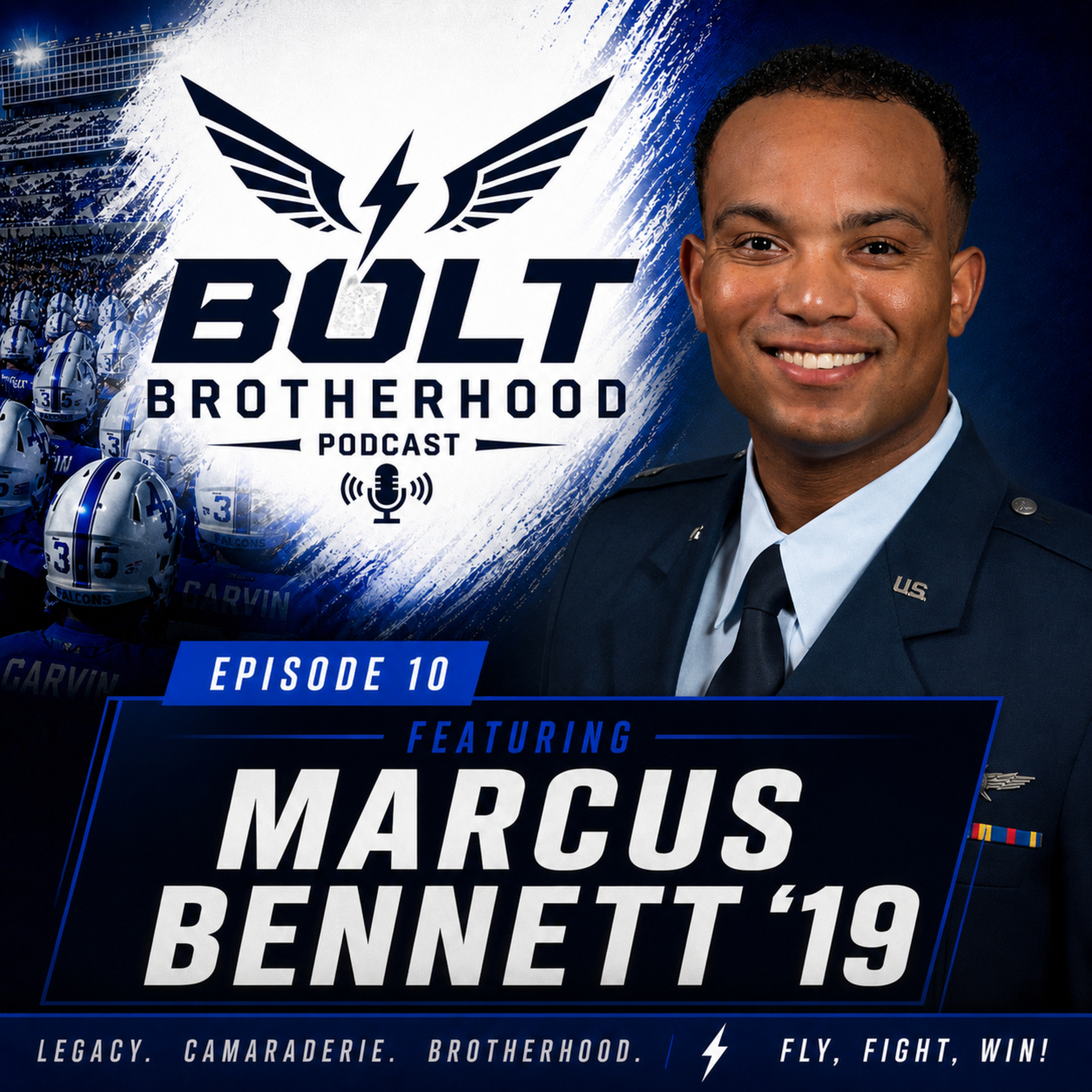 Lean On Your Support | Marcus Bennett '19 | Bolt Brotherhood Podcast Ep. 10 episode artwork